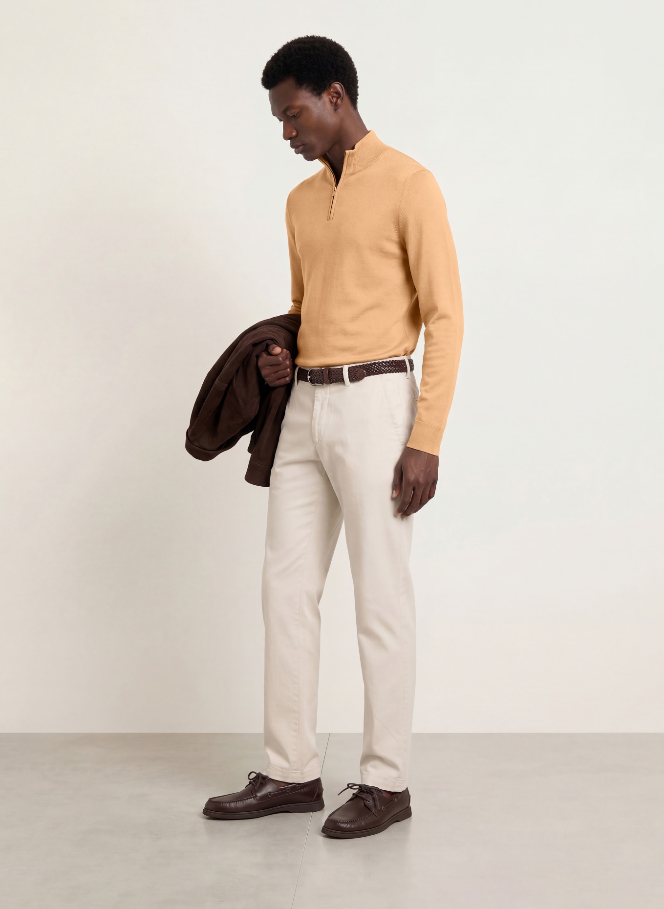 BOSS Troyer EBENJI: BEIGE