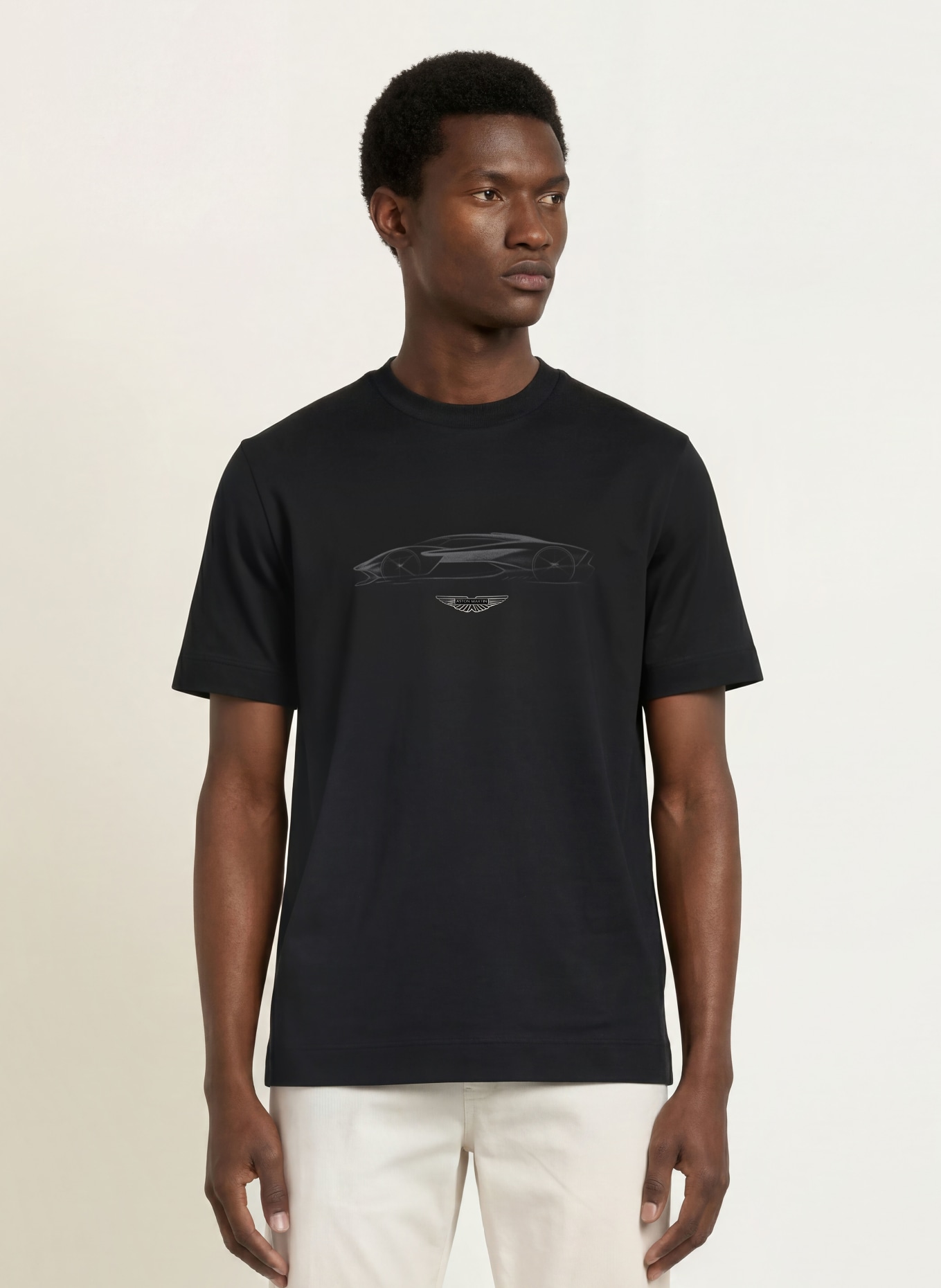 BOSS Tricou TAUT: NEGRU