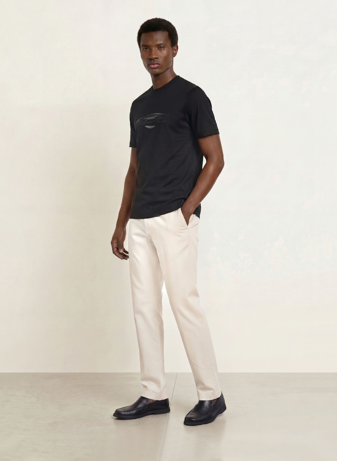 BOSS Tricou TAUT: NEGRU