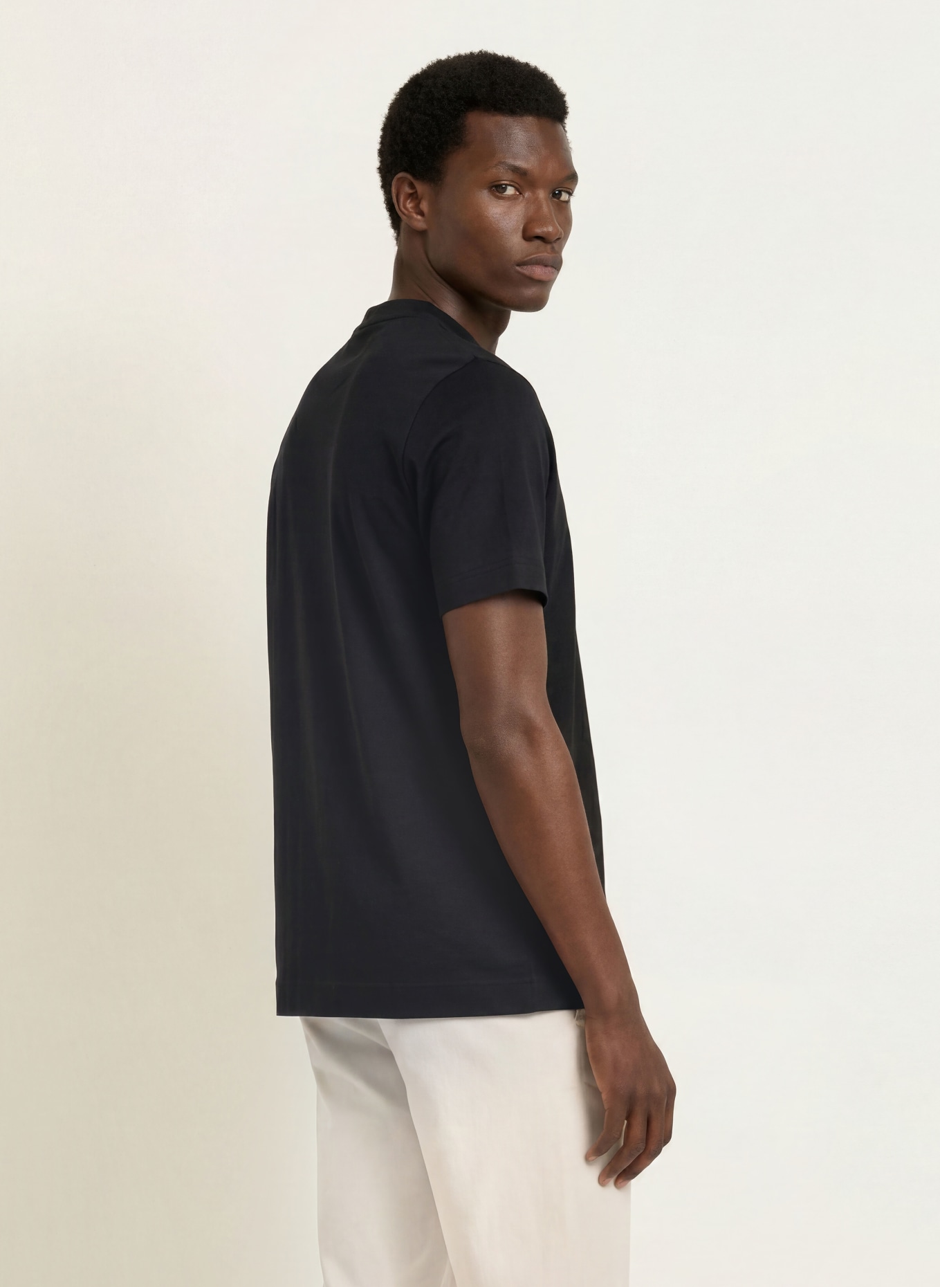 BOSS Tricou TAUT: NEGRU