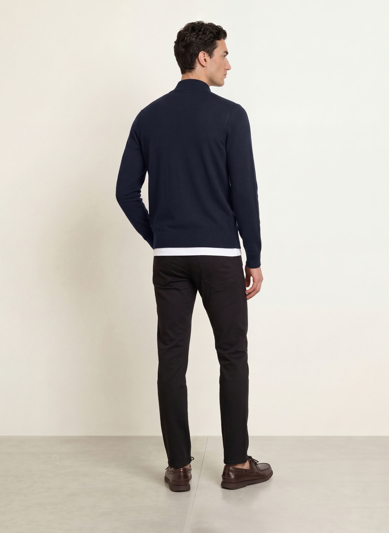 BOSS BALONSO Cardigan: DARK BLUE