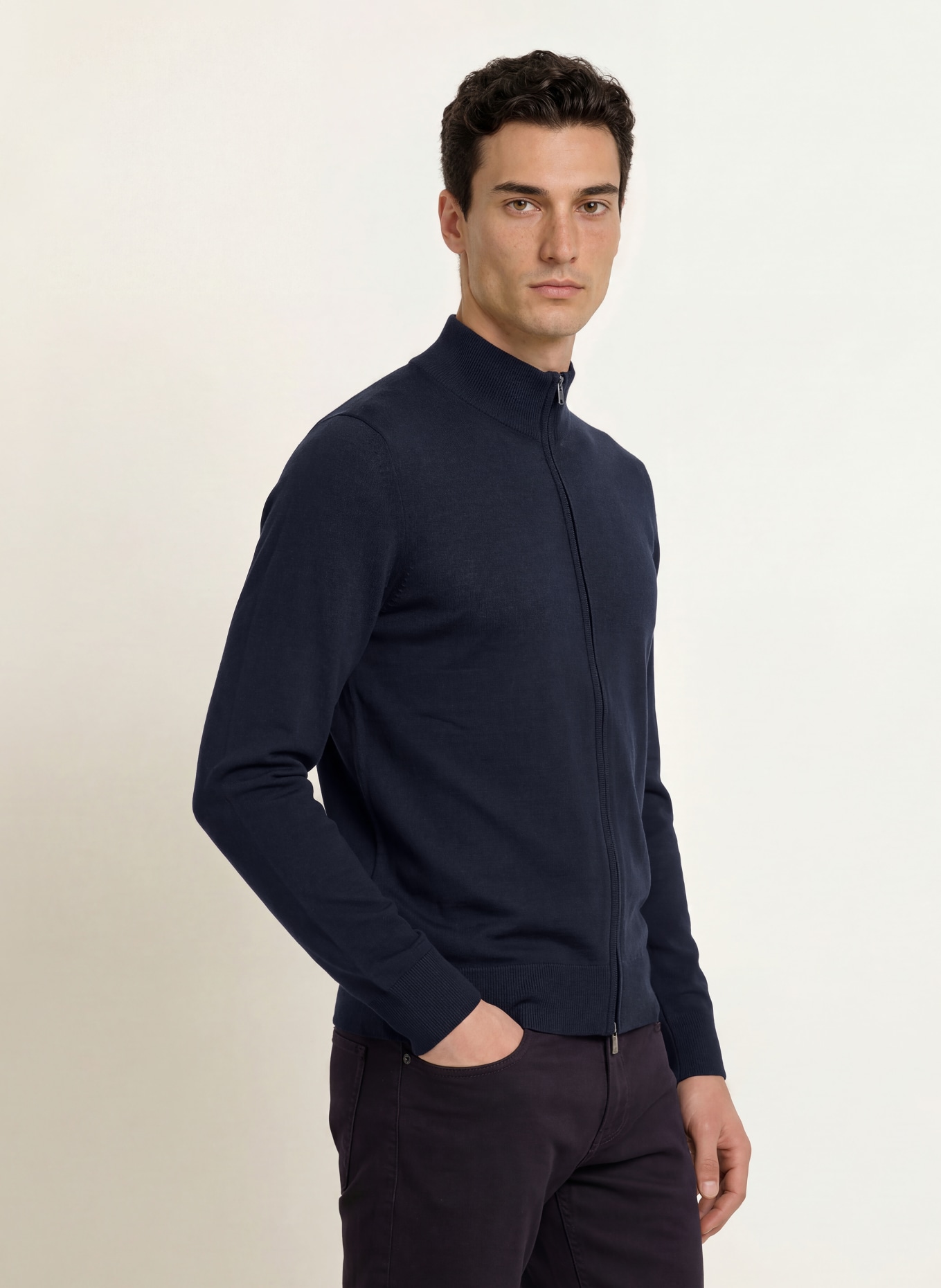 BOSS BALONSO Cardigan: DARK BLUE