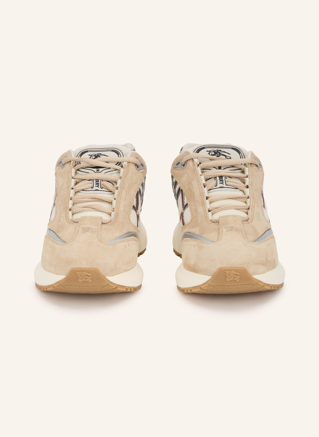 BURBERRY Sneaker ECLIPSE: BEIGE / SILBER / CREME