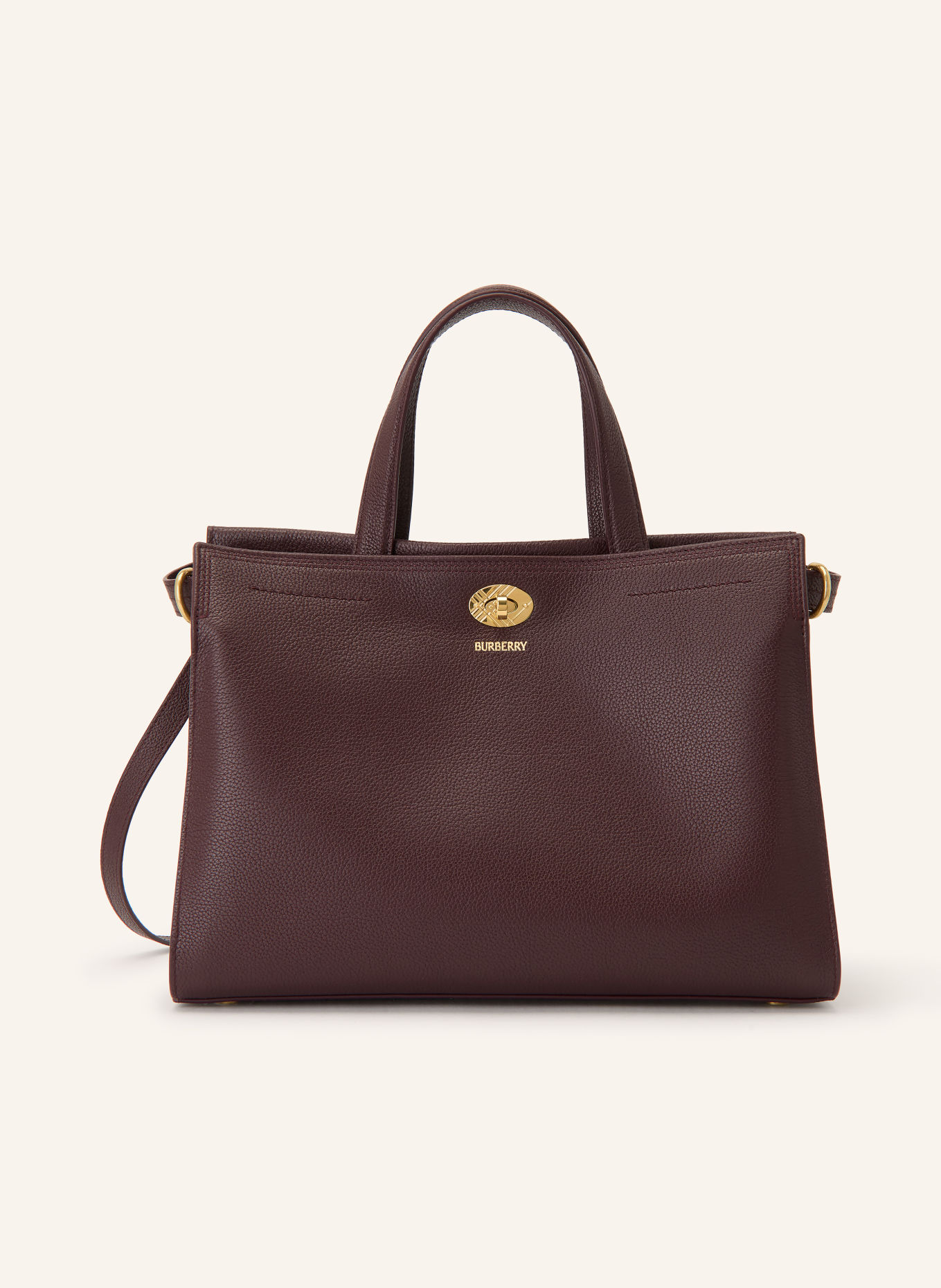 BURBERRY Handtasche COTSWOLDS SMALL: DUNKELROT