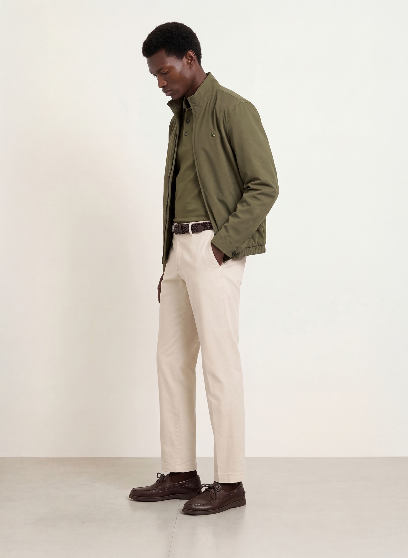 BOSS CARVO Blouson: OLIVE