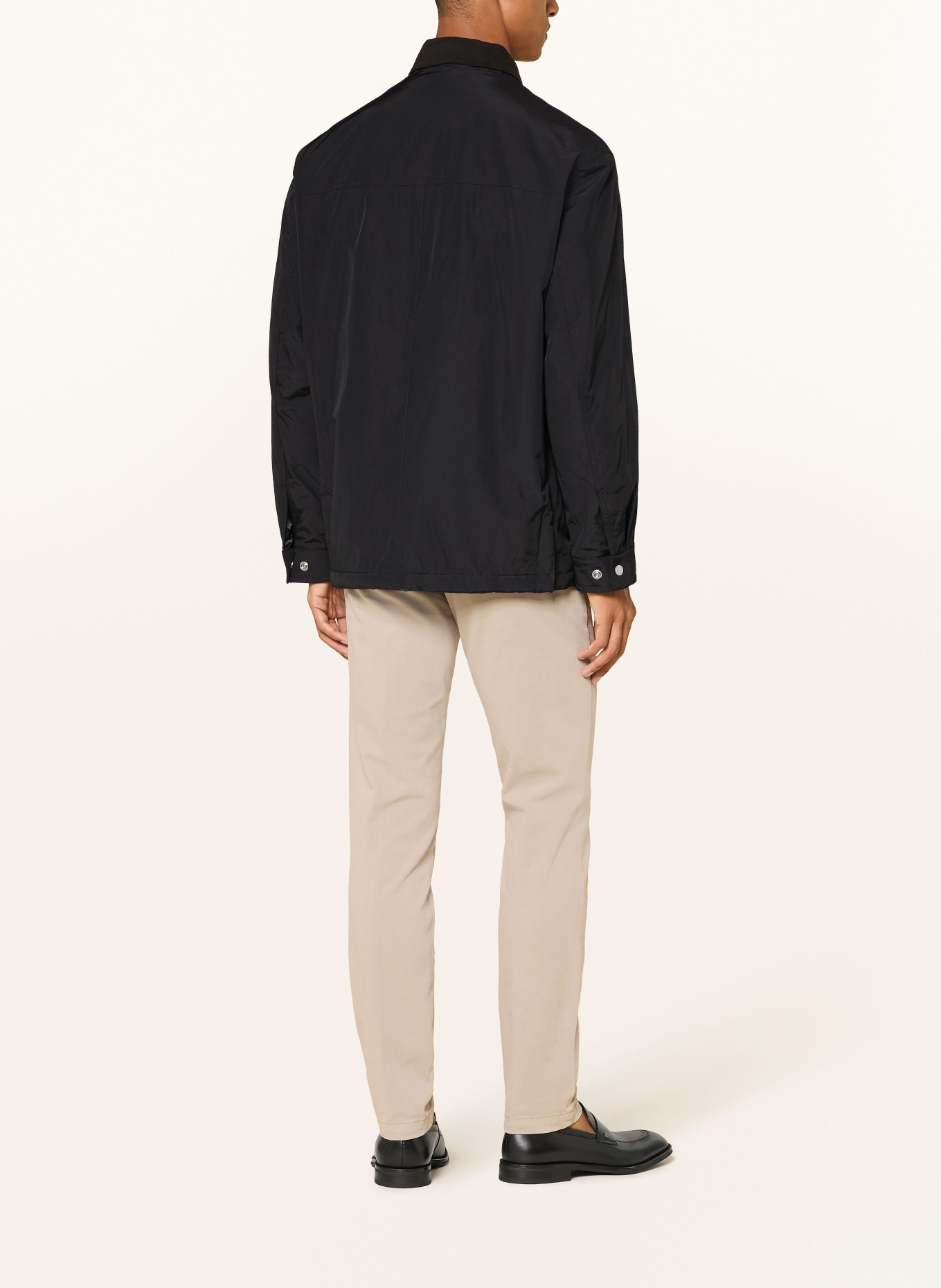 BOSS CORPO Field jacket: BLACK