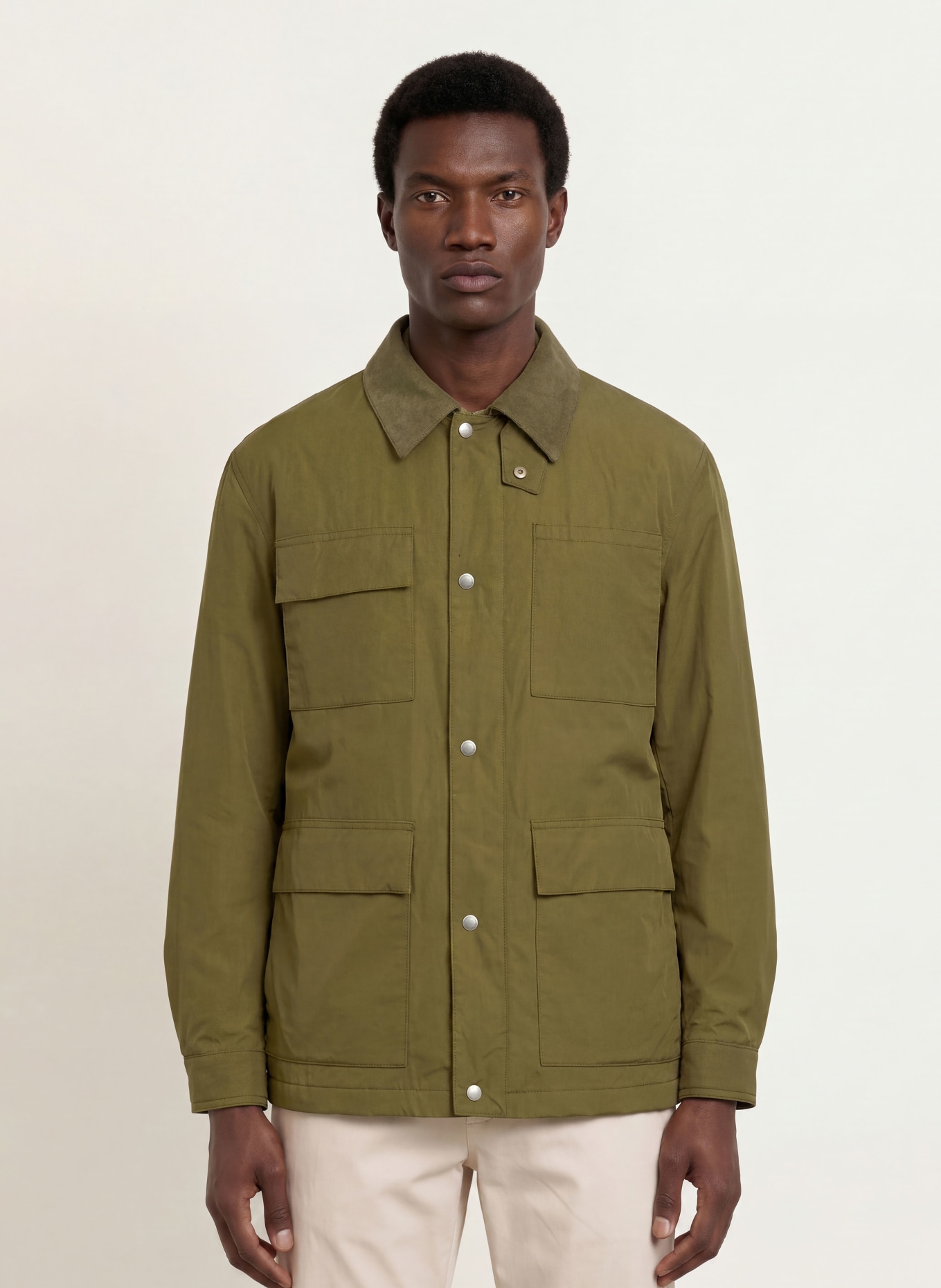 BOSS CORPO Field jacket: OLIVE