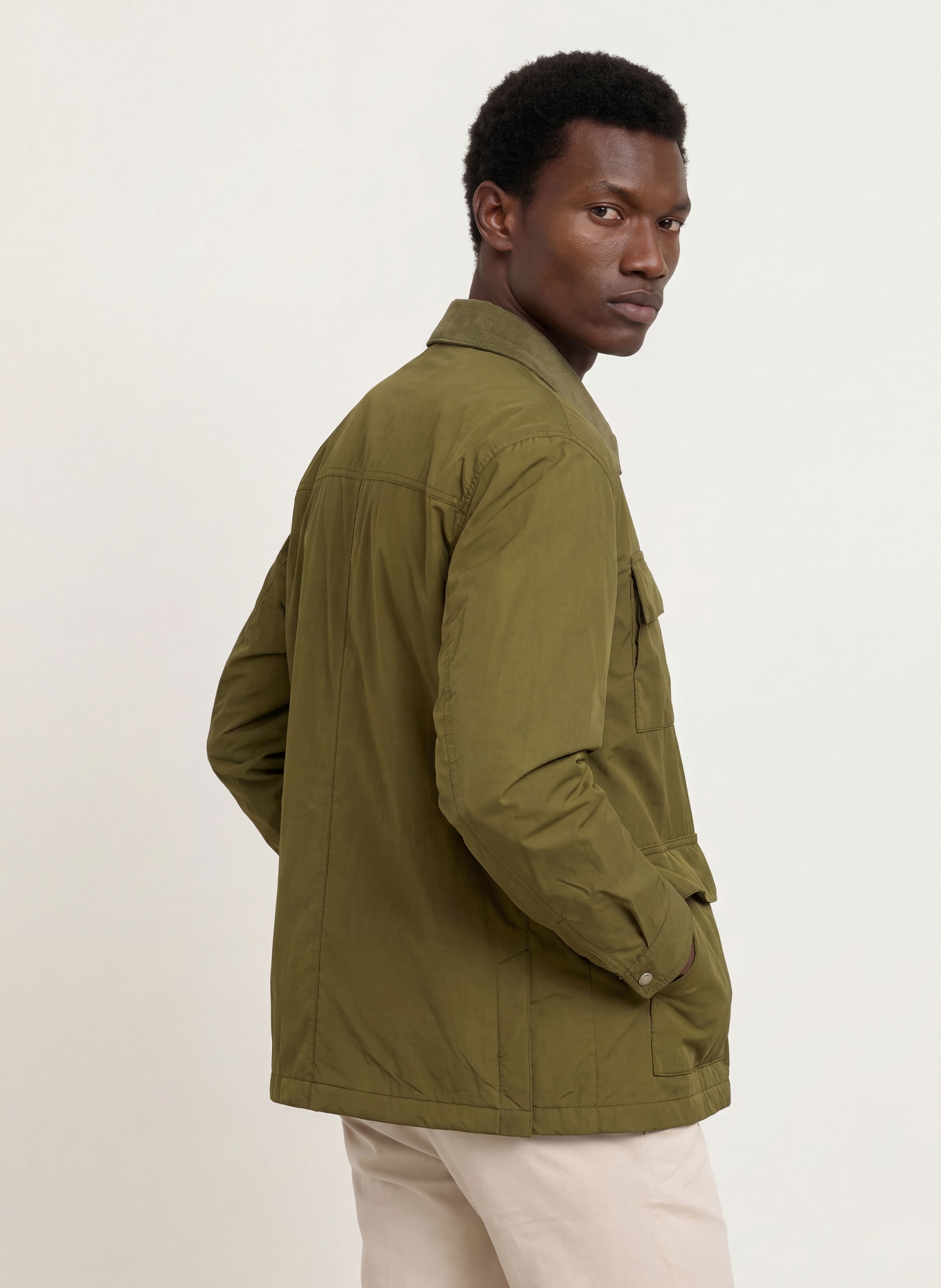 BOSS CORPO Field jacket: OLIVE