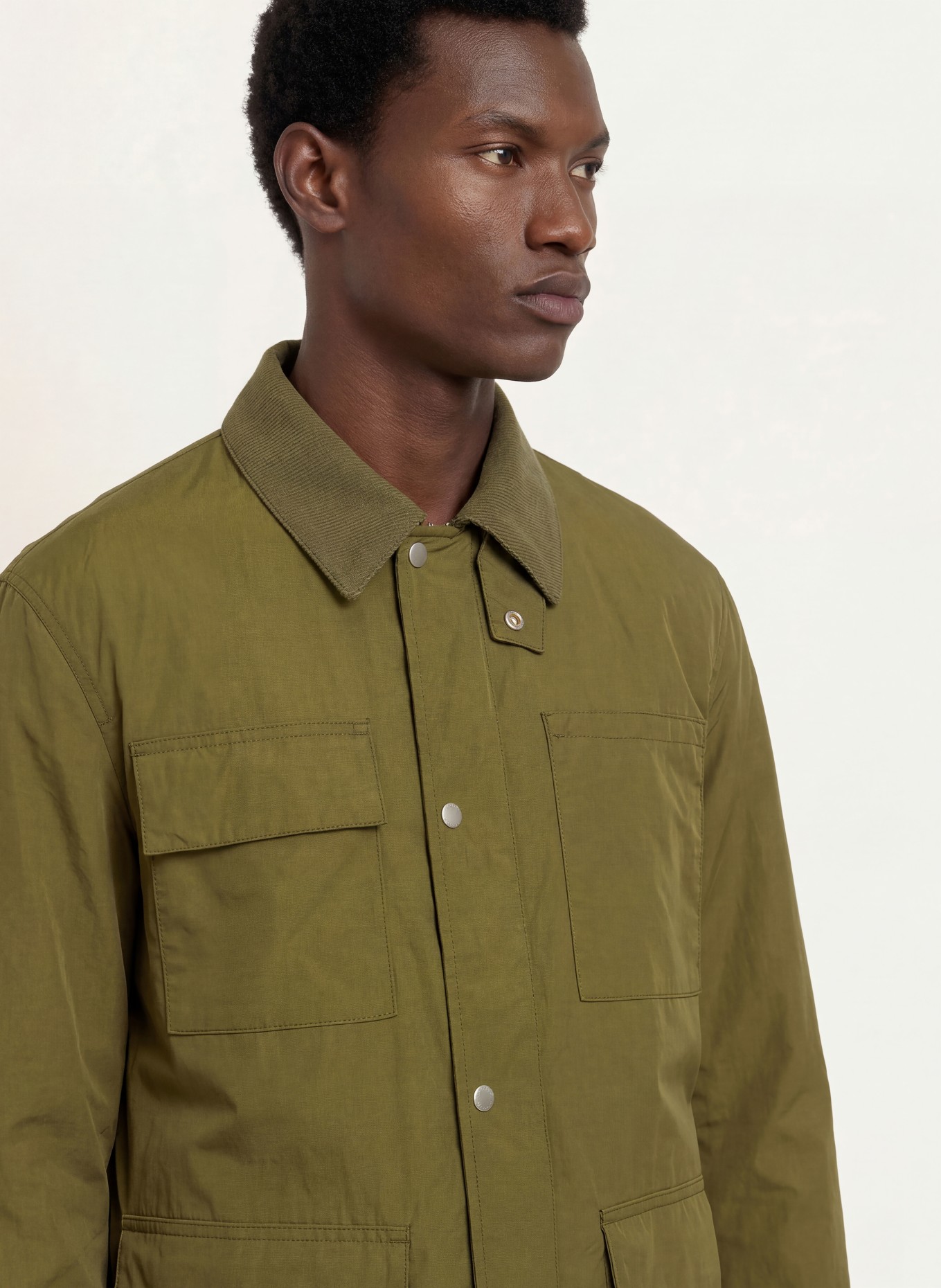 BOSS CORPO Field jacket: OLIVE