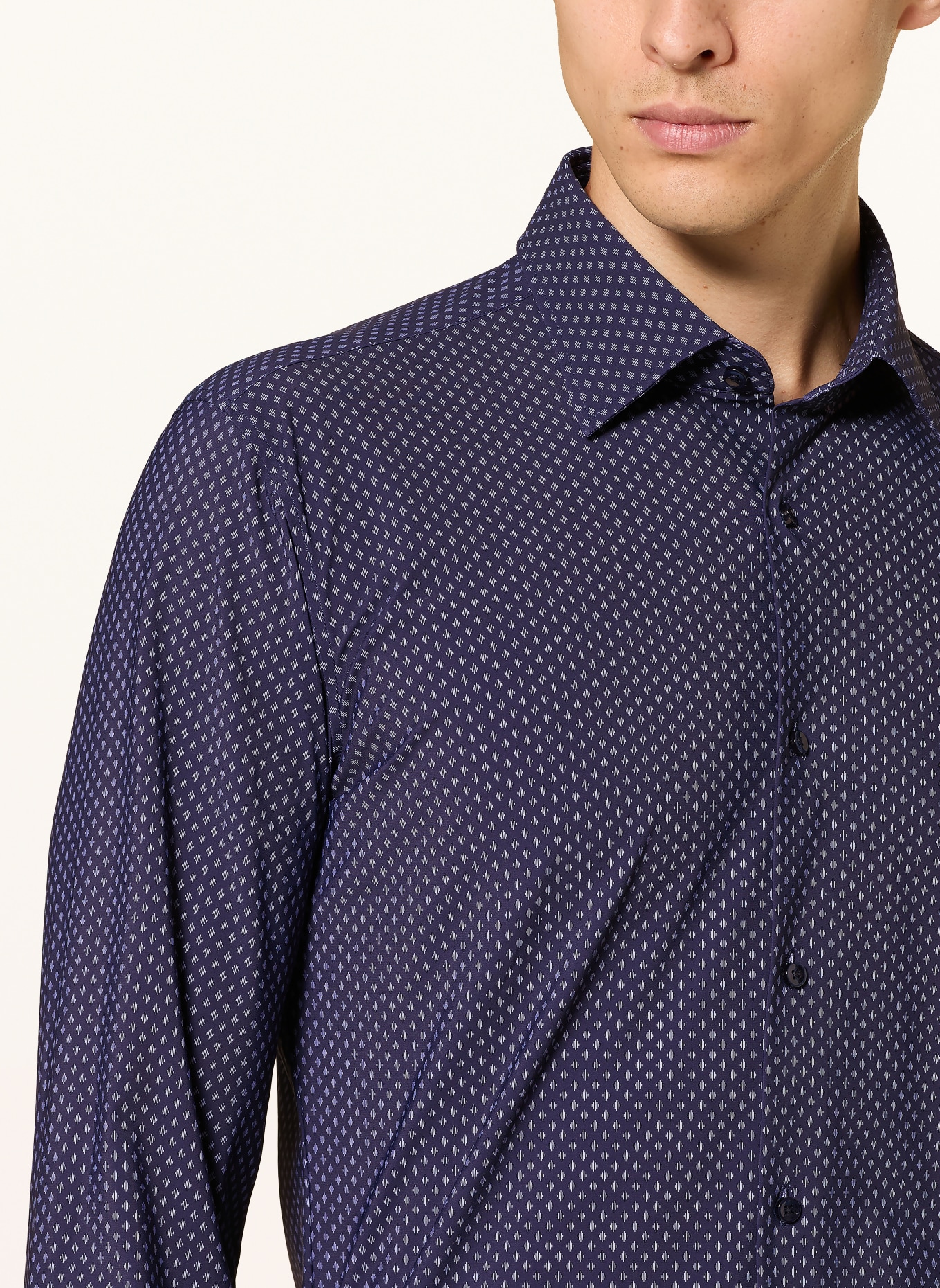 BOSS Hemd HANK Slim Fit: DUNKELBLAU / HELLBLAU