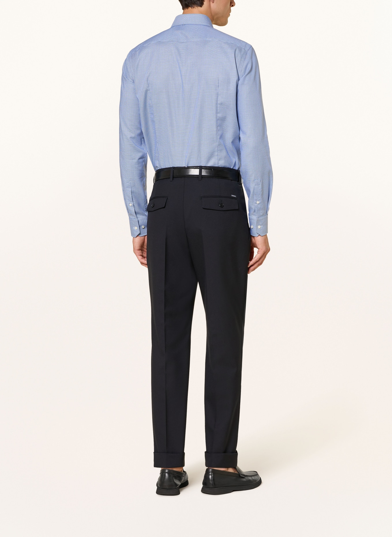 BOSS Hemd HANK Slim Fit: BLAU