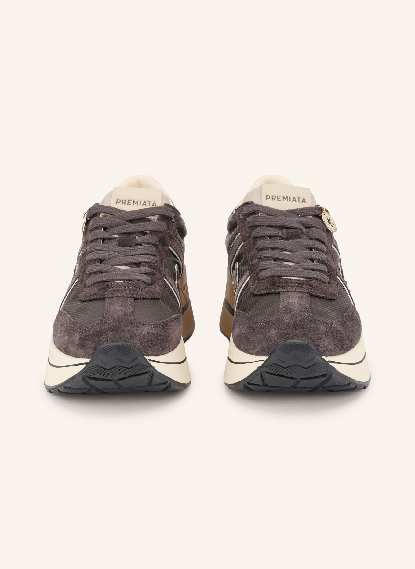 PREMIATA Sneakers BETHCOIN: MARRON FONCÉ / BEIGE / GROEN