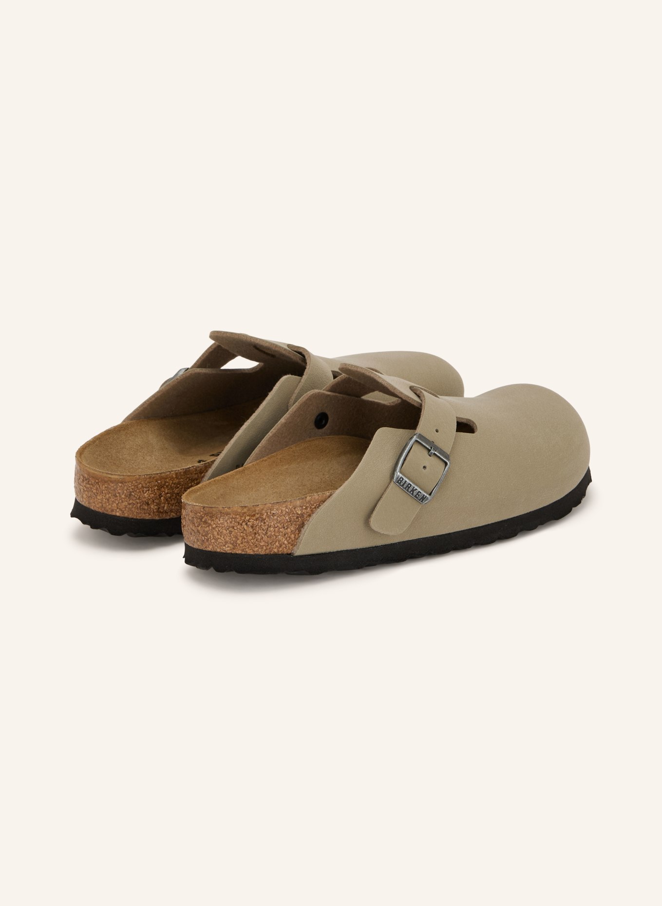 BIRKENSTOCK BOSTON2.0 KIDS Slides: BEIGE