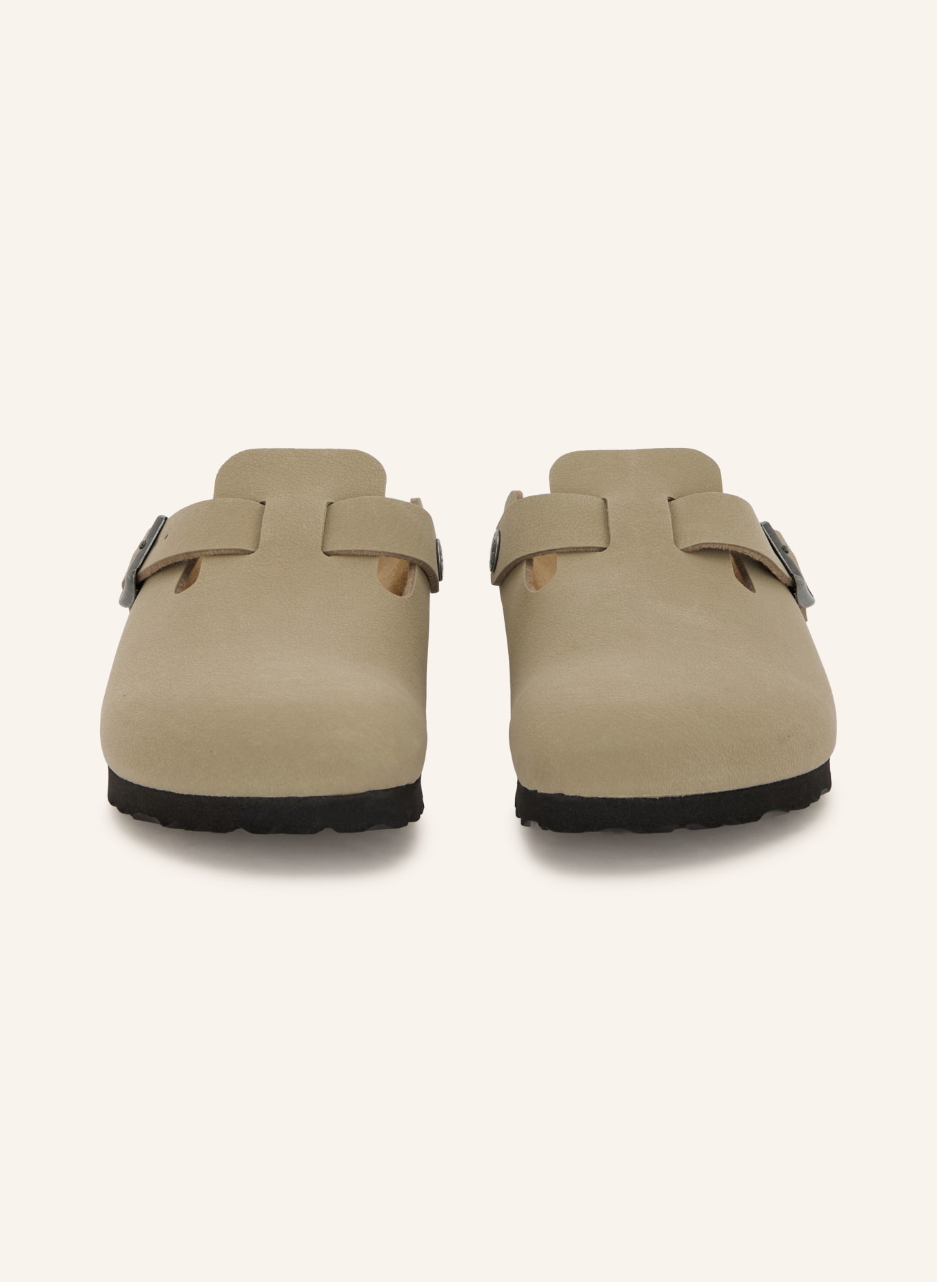 BIRKENSTOCK BOSTON2.0 KIDS Slides: BEIGE