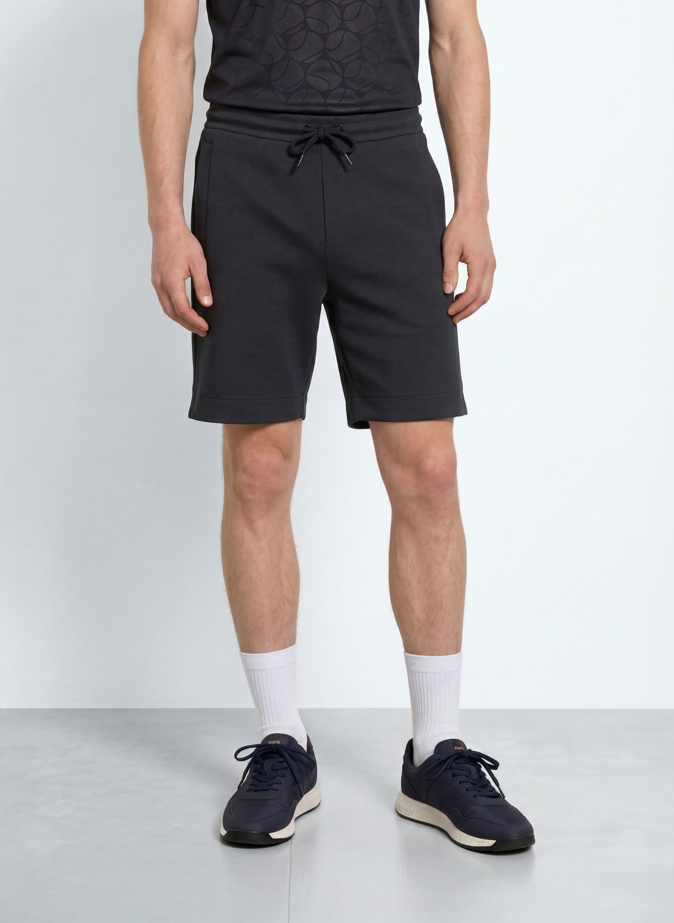 BOSS Short de tennis UNION HEADLO: BLEU FONCÉ