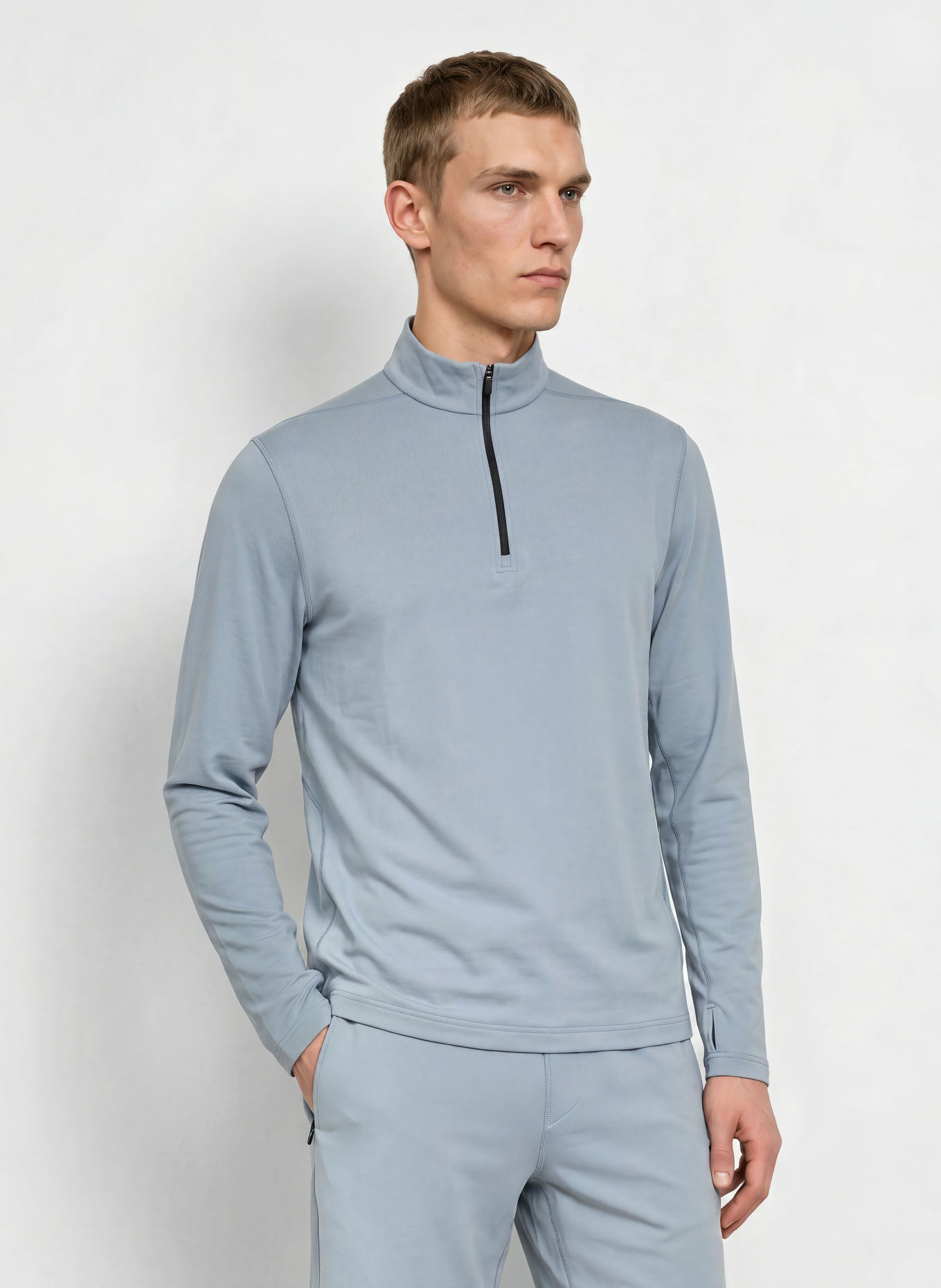 BOSS ACTIVE Functional Shirt: GRAY