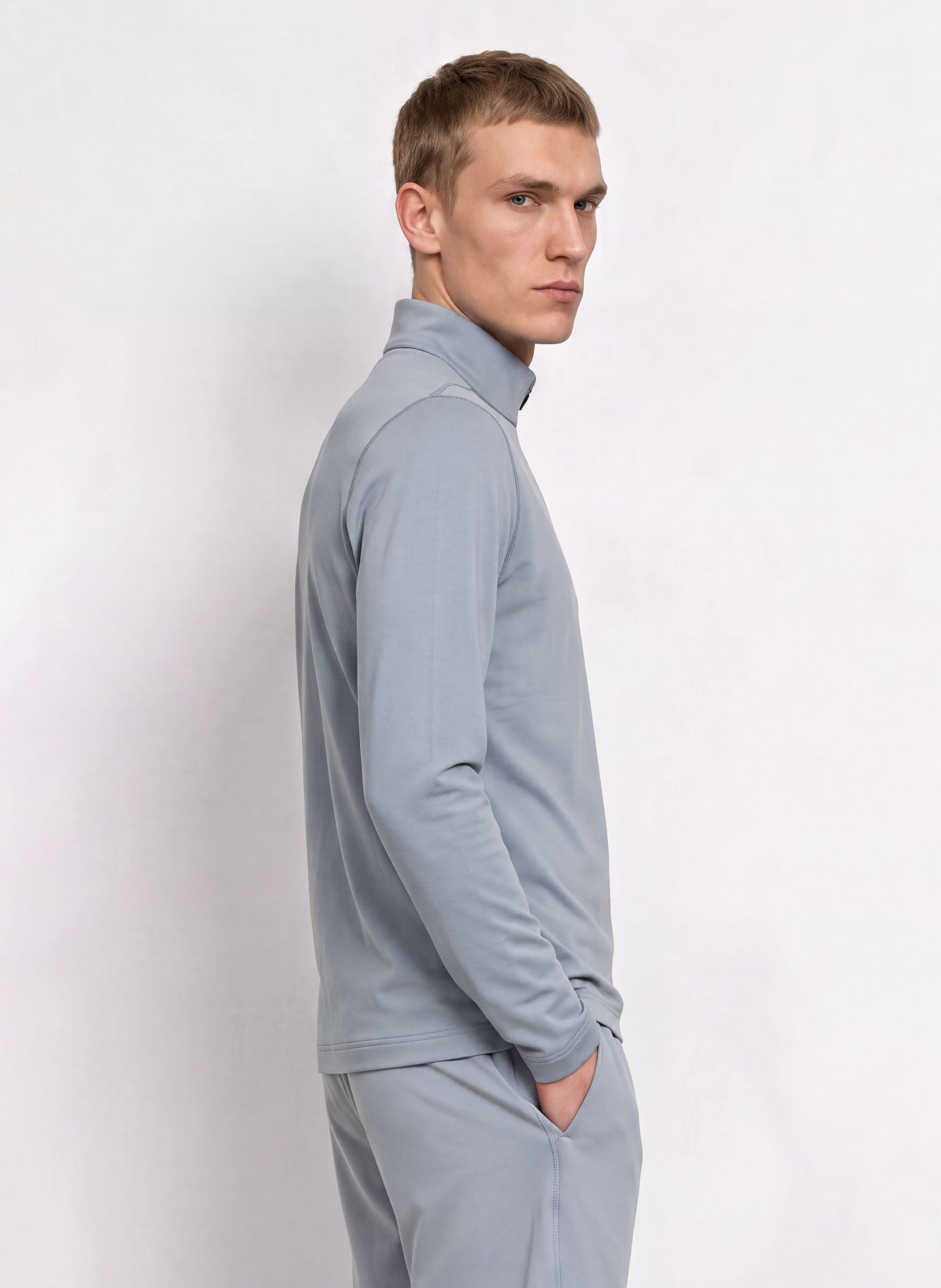 BOSS ACTIVE Functional Shirt: GRAY