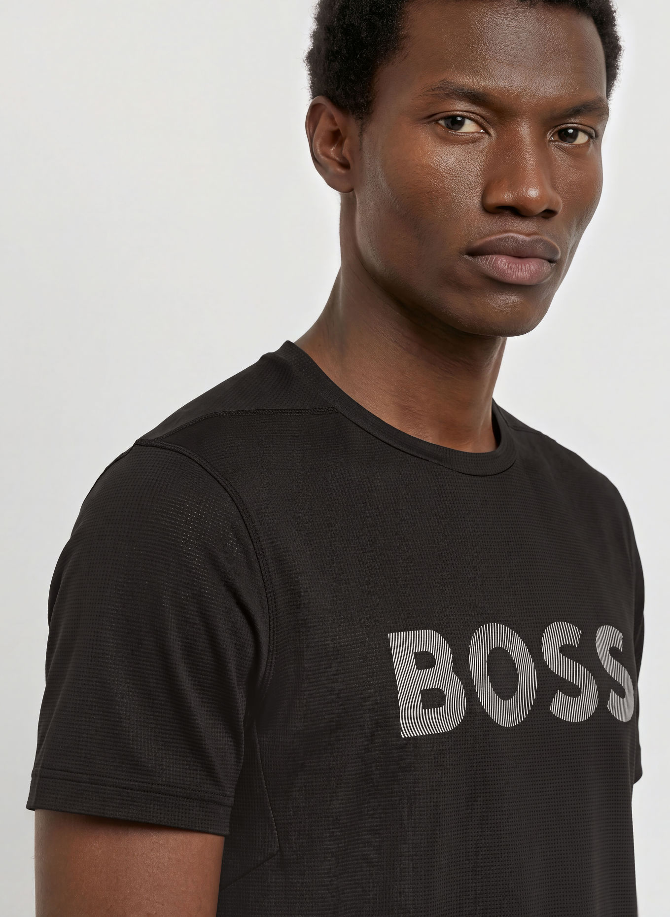 BOSS T-shirt technique ACTIVE: NOIR
