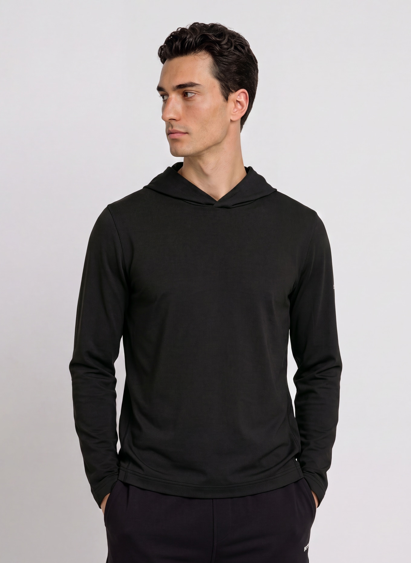 BOSS Funktionsshirt ACTIVE: SCHWARZ