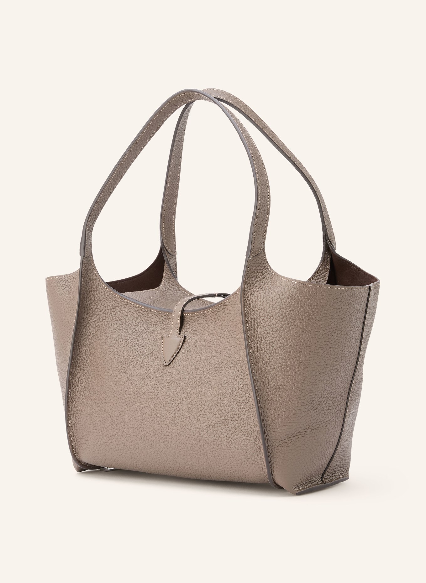 TOD'S Shoppers T TIMELESS SMALL: TAUPE