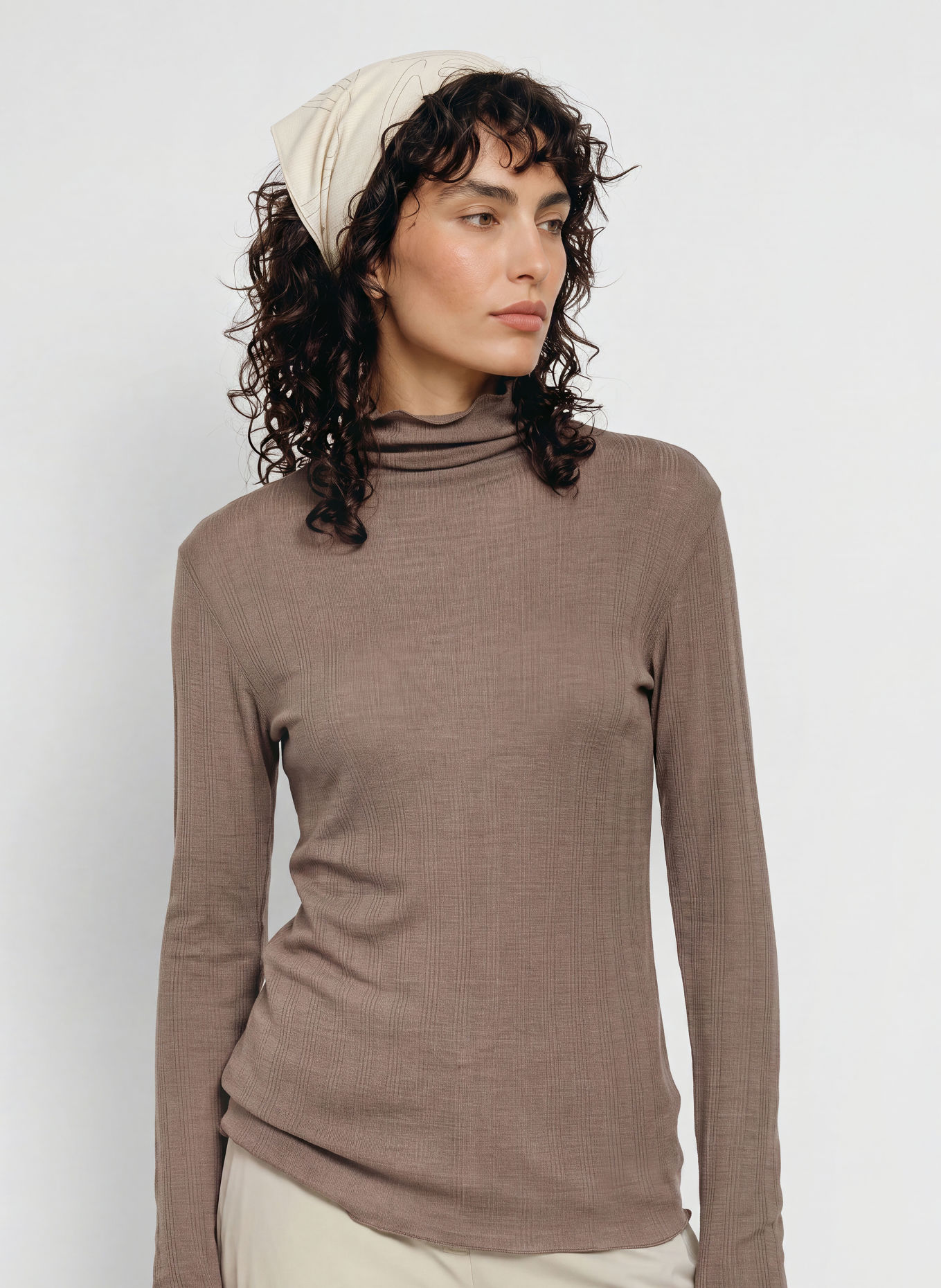 JEANNE BARET Colshirt NAVARINO: BRUIN