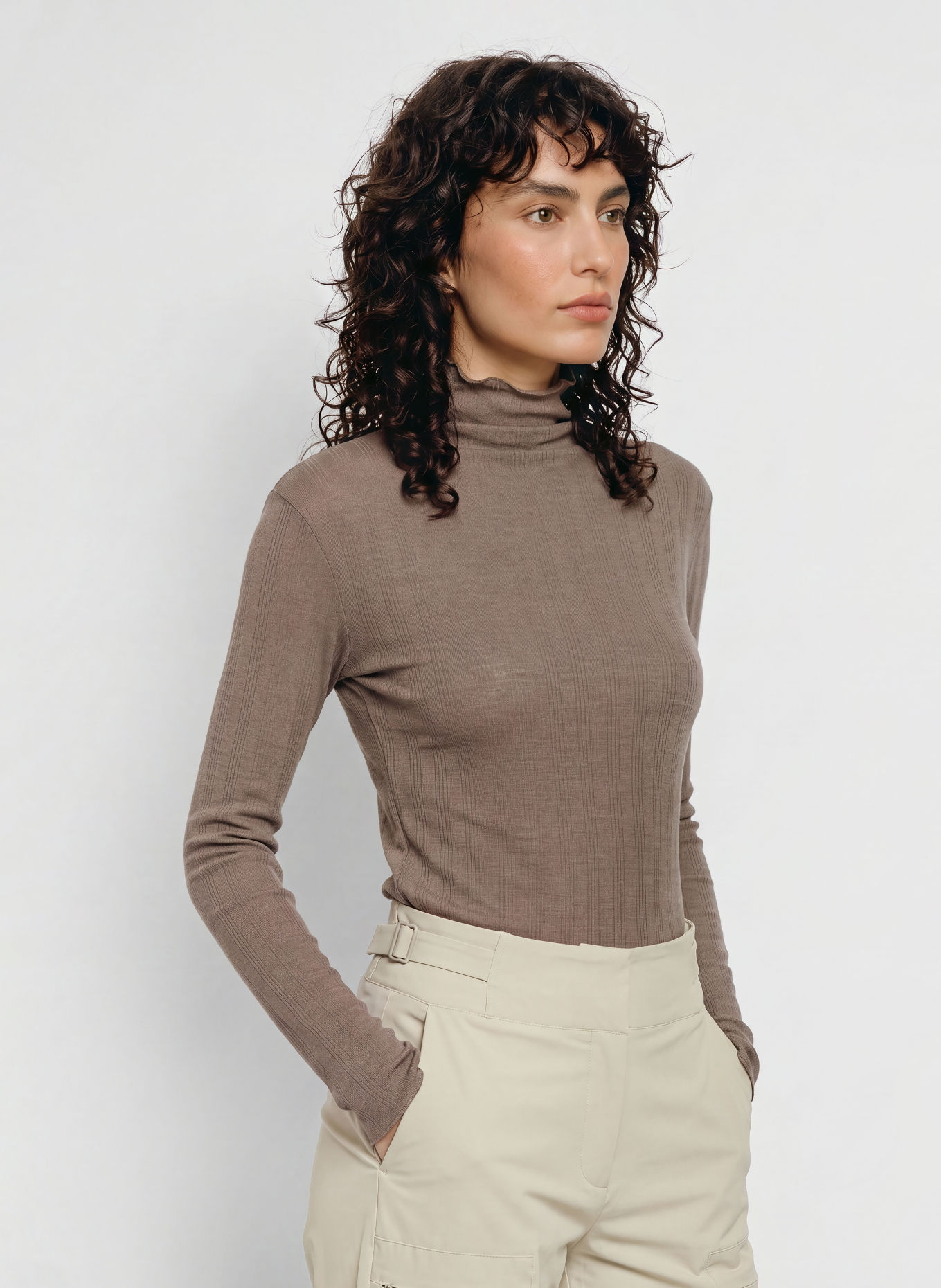 JEANNE BARET Colshirt NAVARINO: BRUIN
