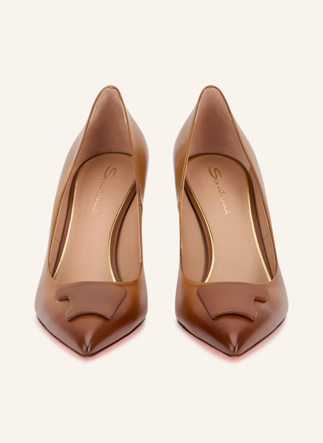Santoni Pumps SIBIL: COGNAC