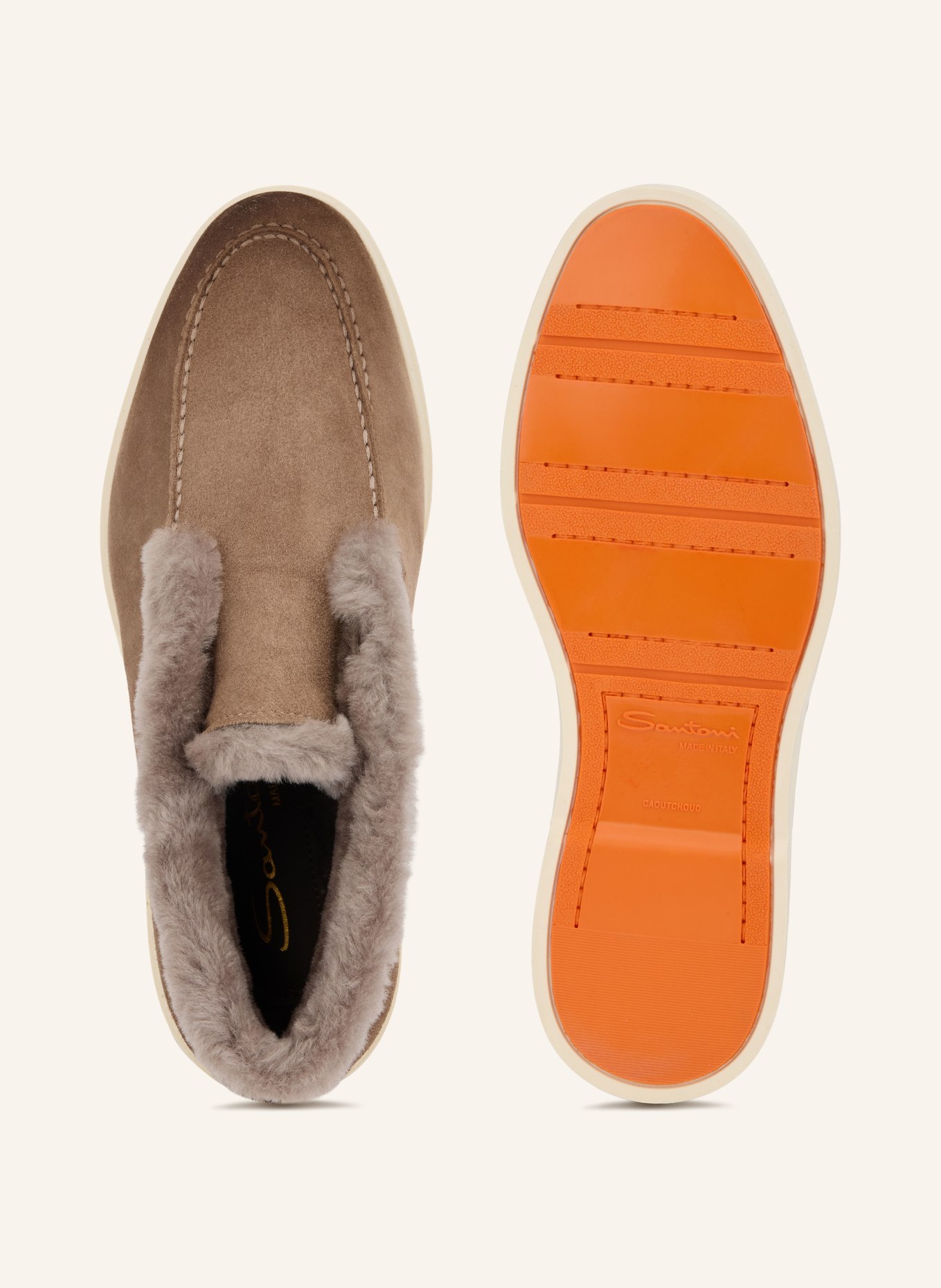 Santoni Boots: MARRON