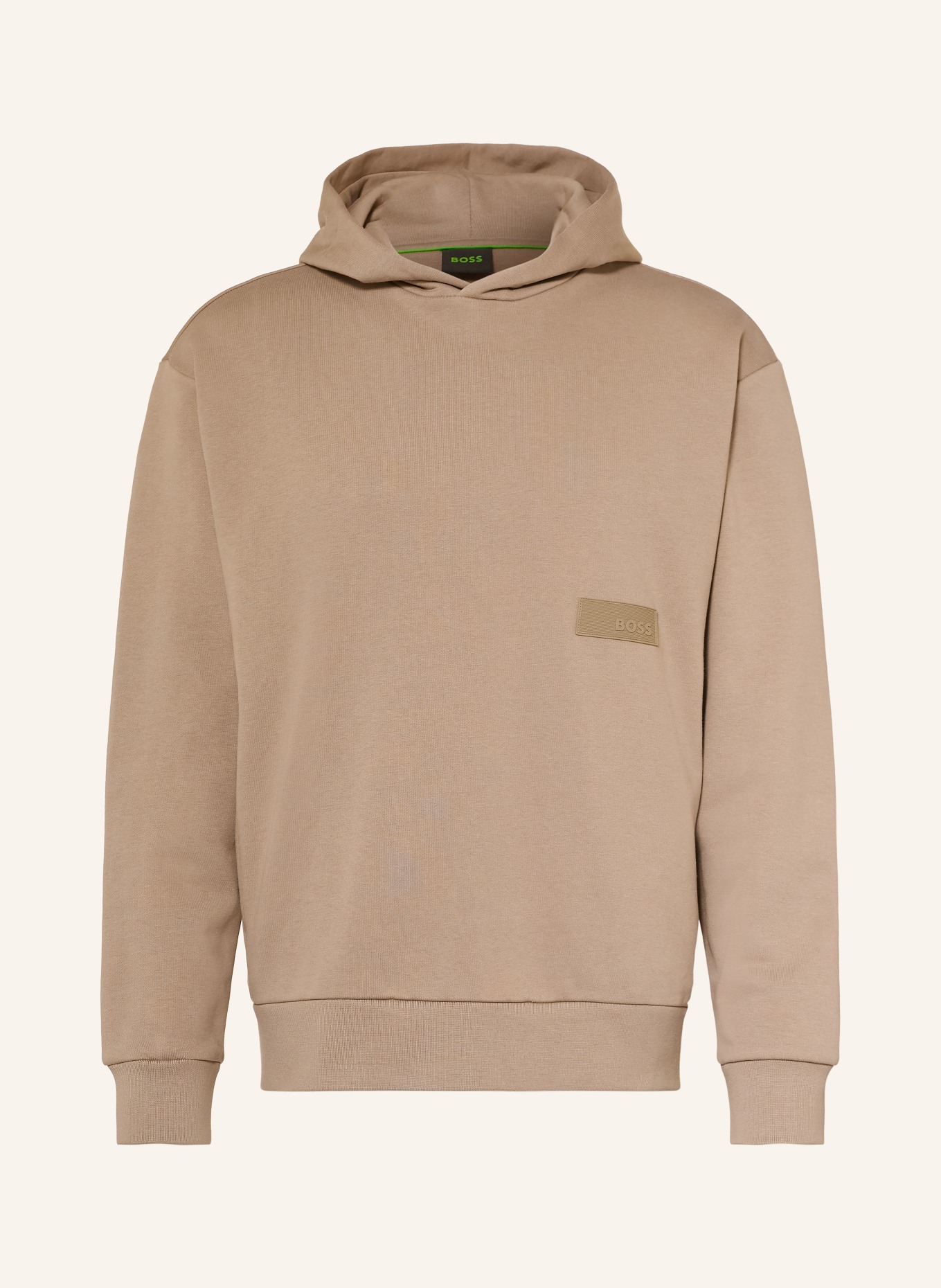 BOSS Sweat à capuche SW: TAUPE