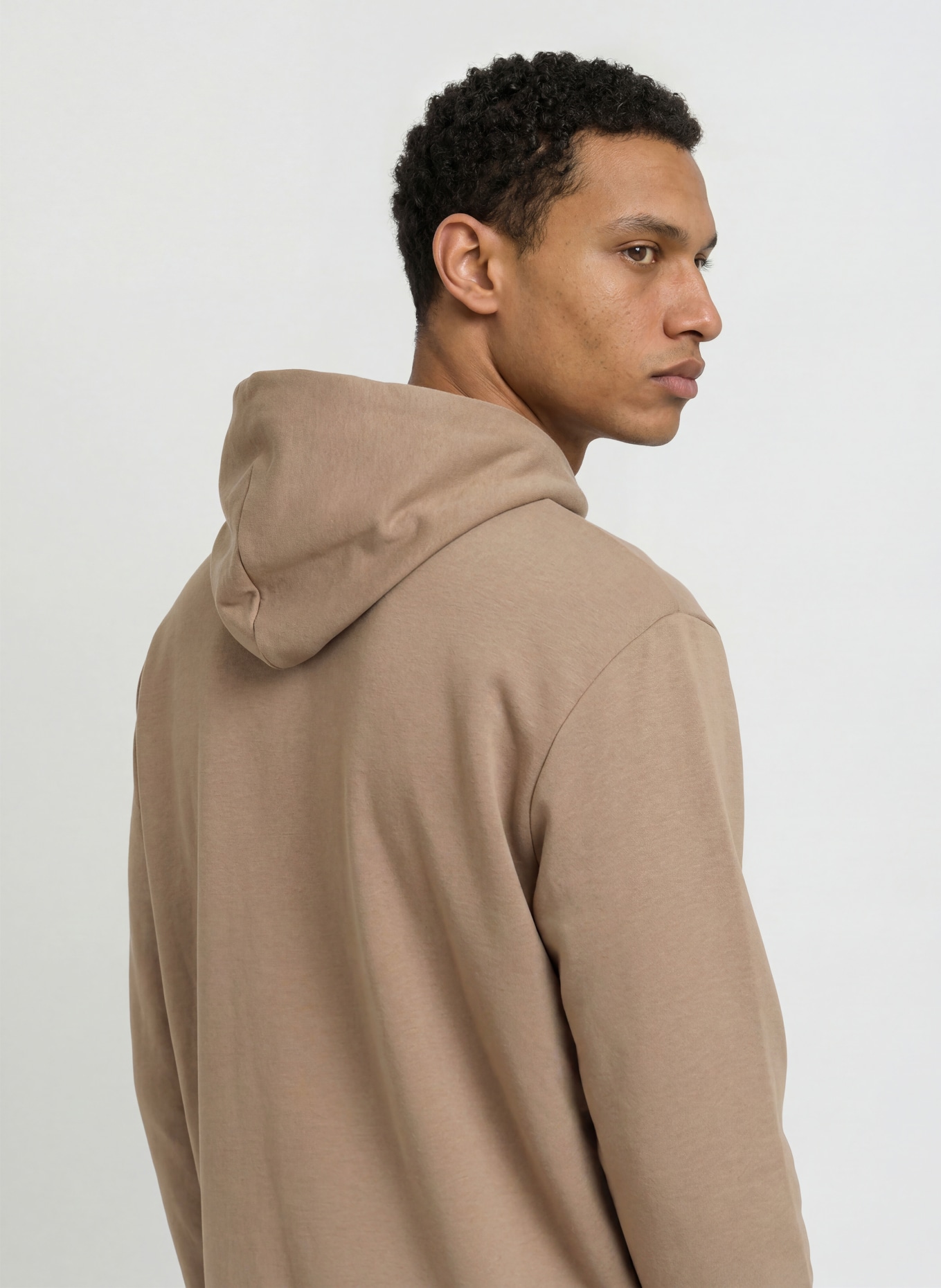 BOSS Sweat à capuche SW: TAUPE
