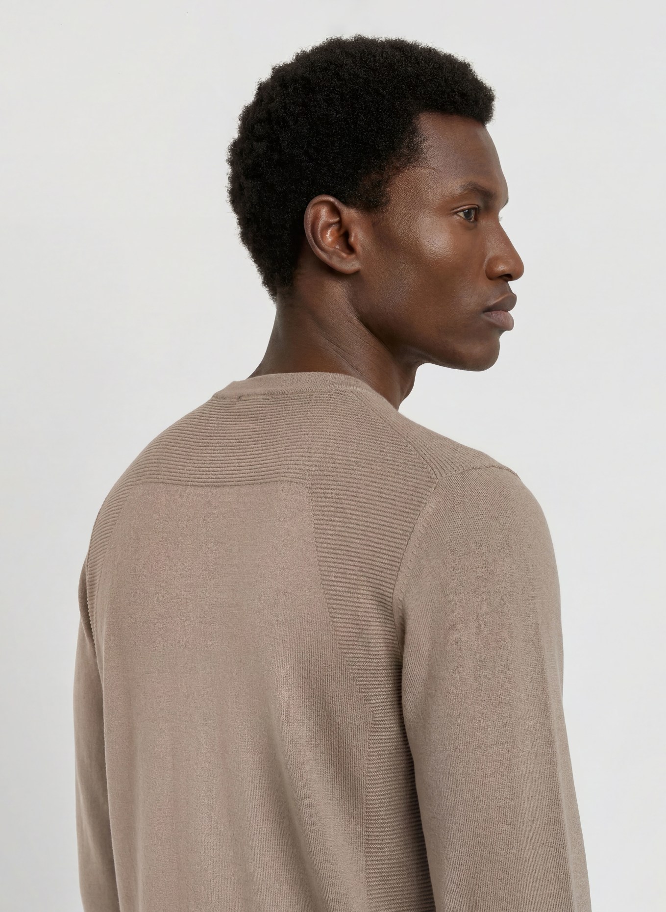 BOSS Pullover MOMENTUM-LITE: KHAKI