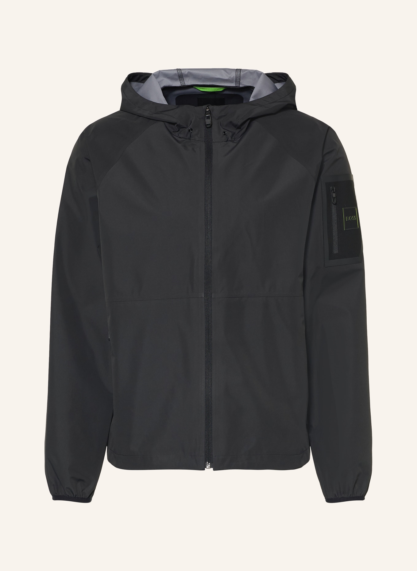 BOSS VISIT Jacket: BLACK