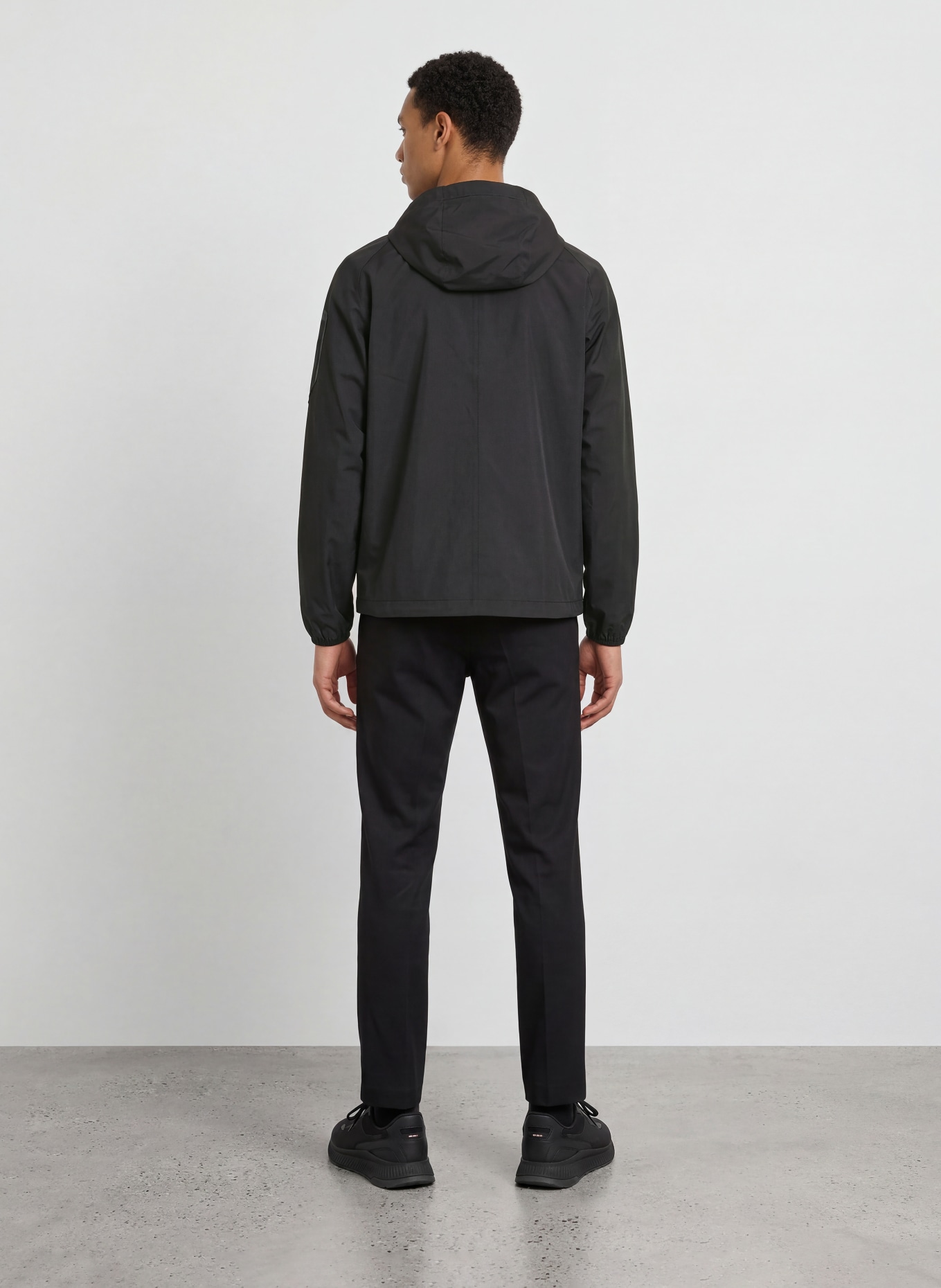 BOSS VISIT Jacket: BLACK