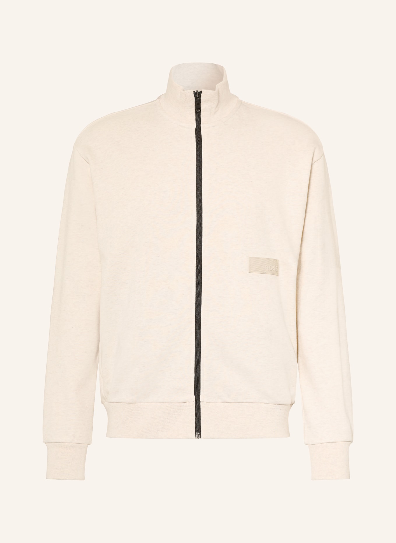 BOSS Sweatvest COLLAR: CRÈME