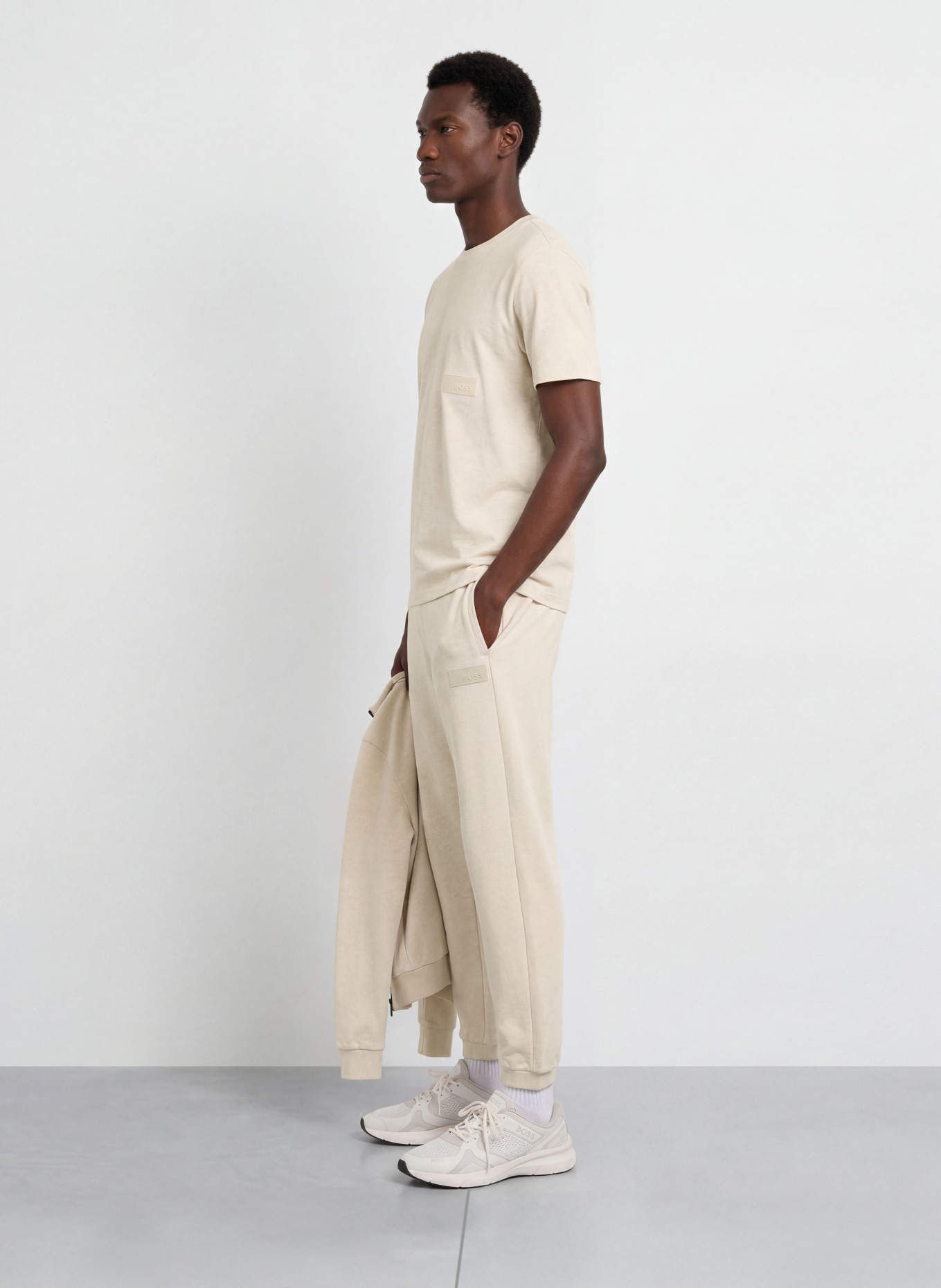 BOSS Tricou STRUCTURE: CREM