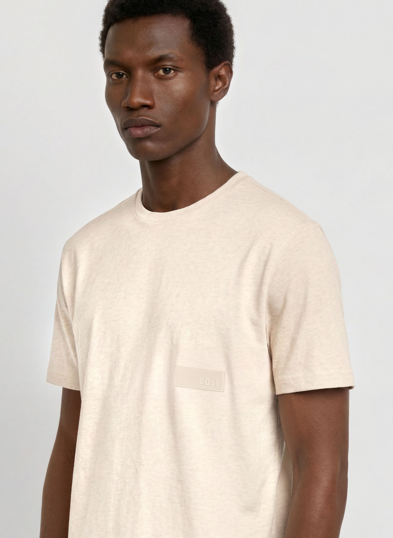 BOSS Tricou STRUCTURE: CREM