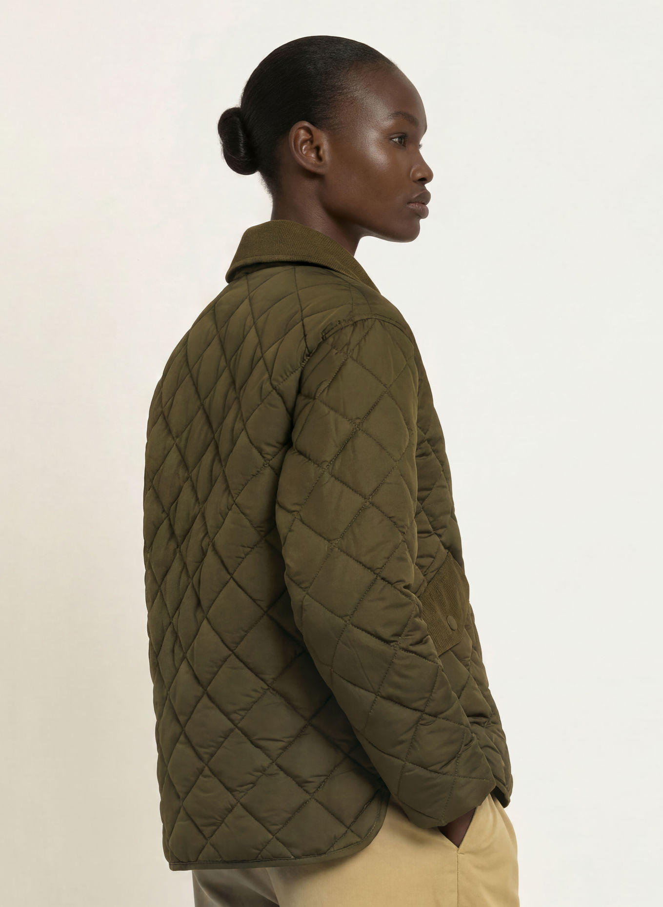 SAVE THE DUCK Steppjacke JODIE: DUNKELGRÜN