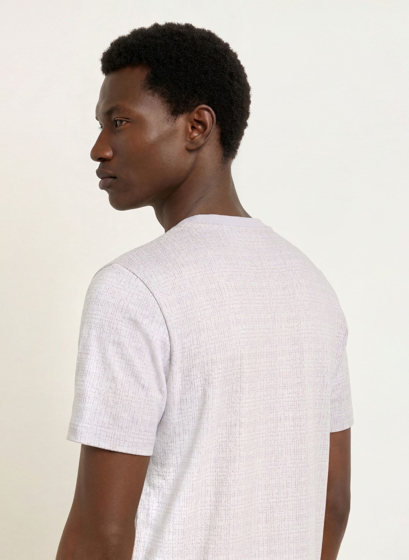 BOSS T-shirt THOMPSON: GRIS CLAIR / MARRON
