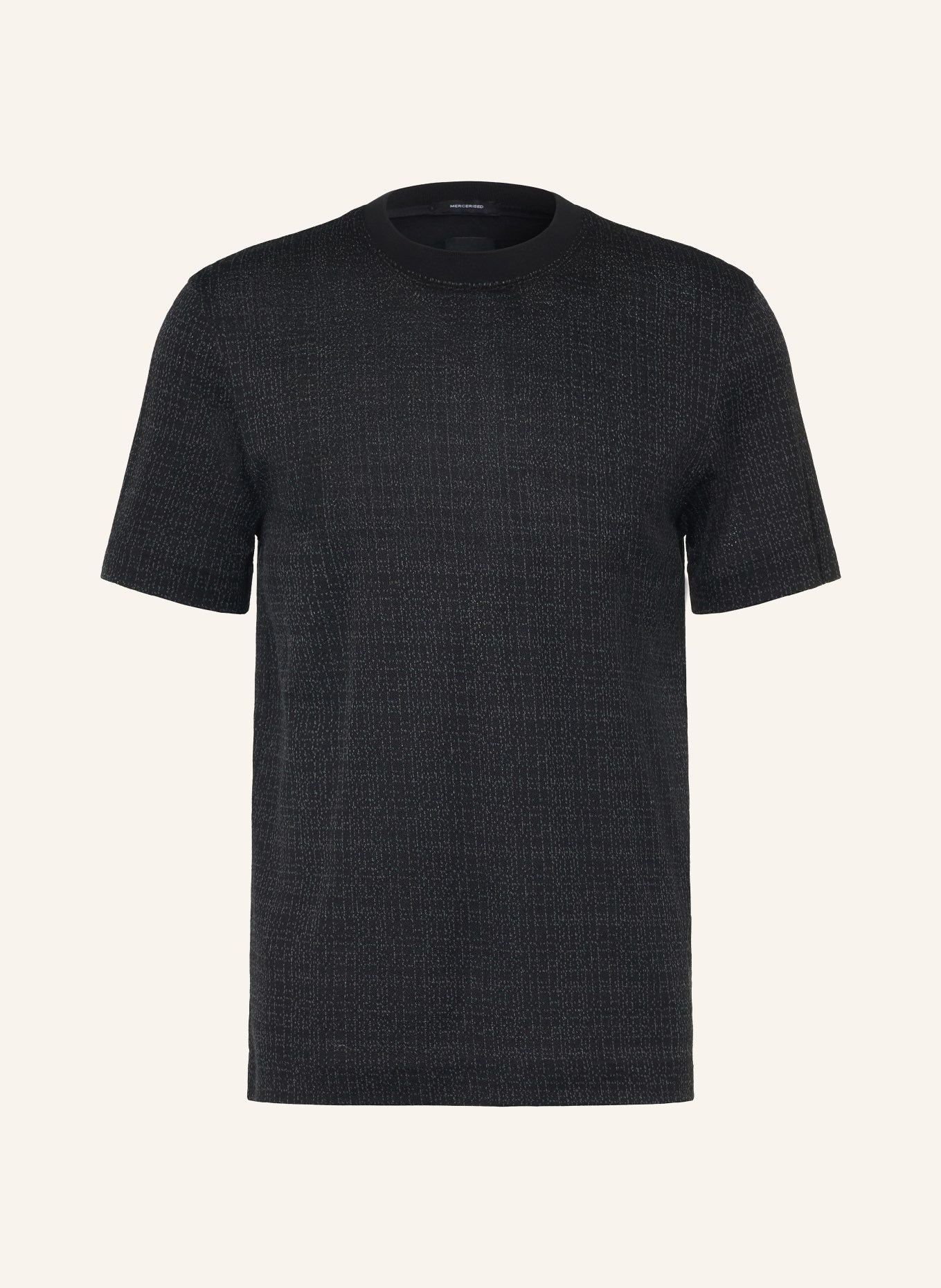 BOSS T-shirt THOMPSON: NOIR / GRIS