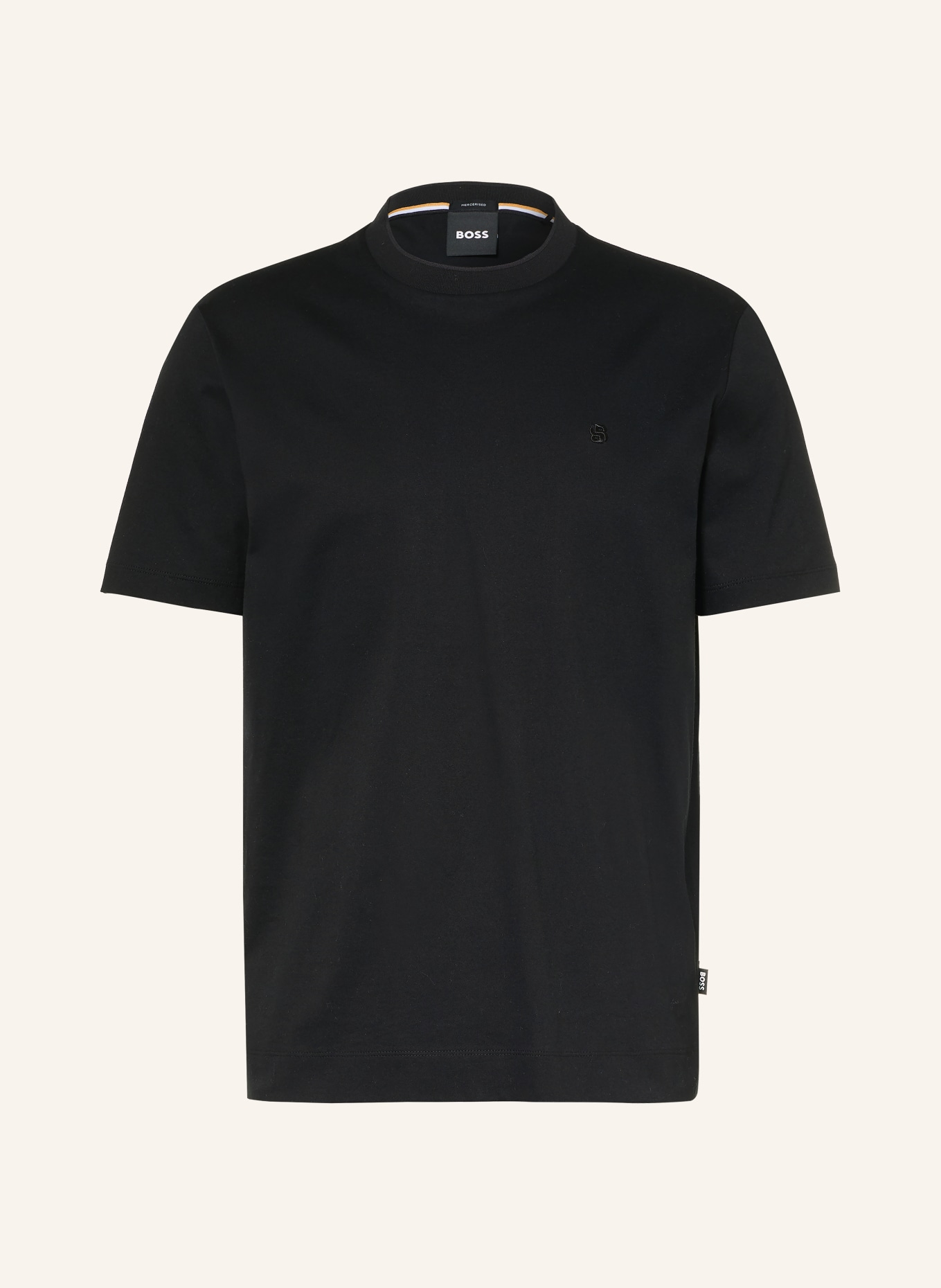 BOSS Tricou TAUT: NEGRU