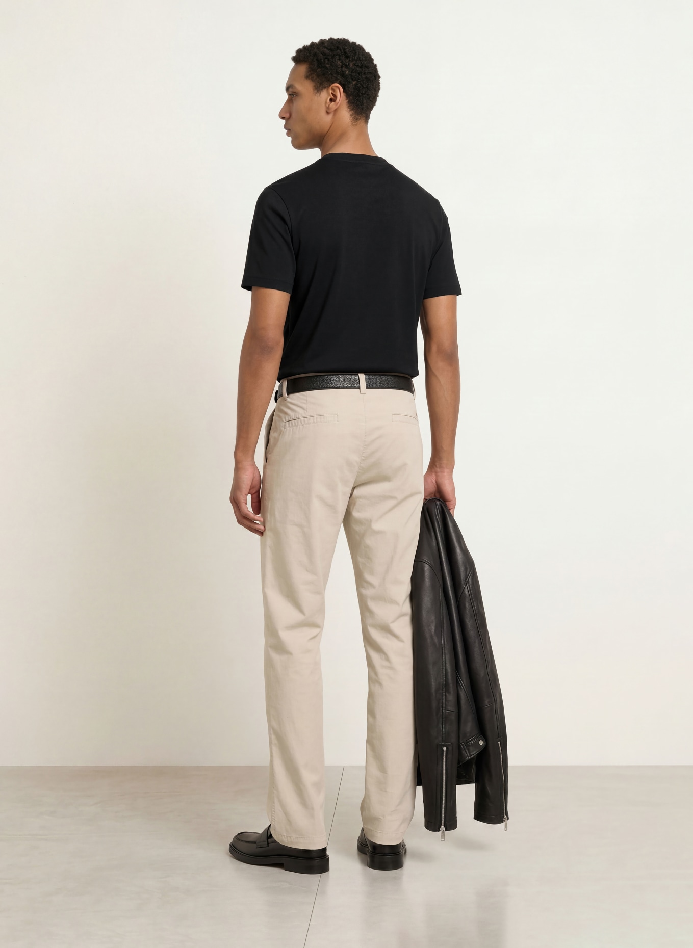 BOSS Tricou TAUT: NEGRU