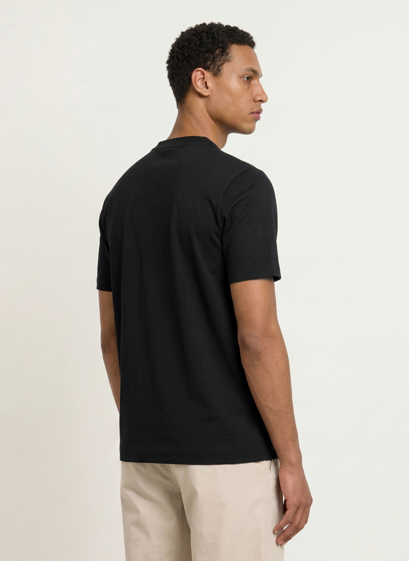 BOSS Tricou TAUT: NEGRU