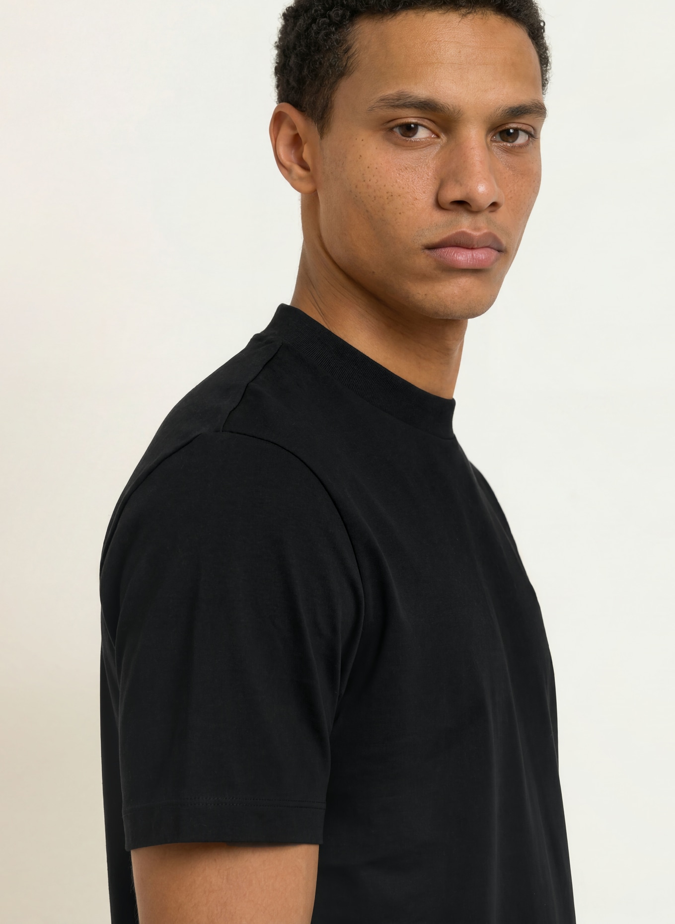 BOSS Tricou TAUT: NEGRU