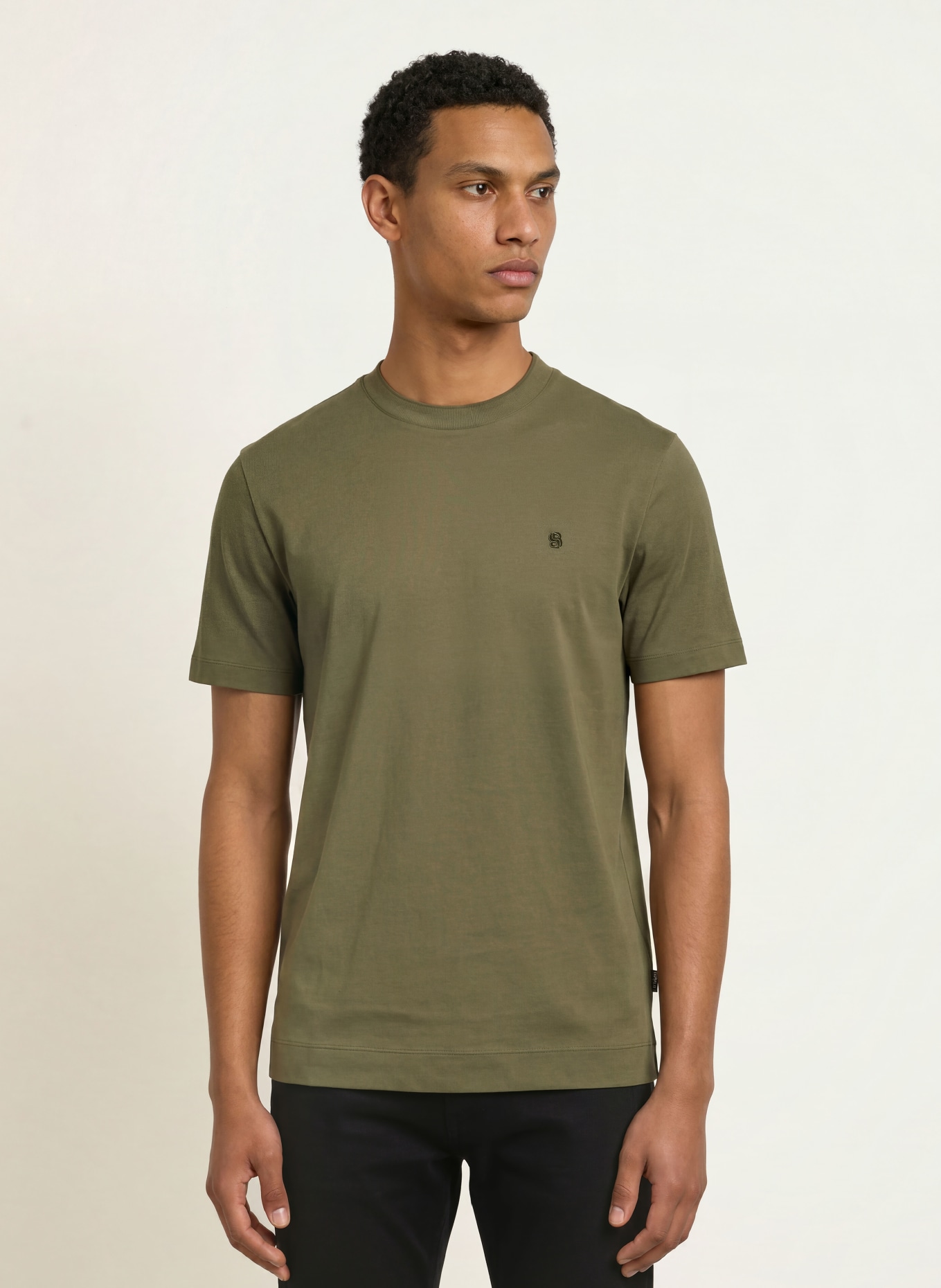 BOSS T-shirt TAUT: VERT