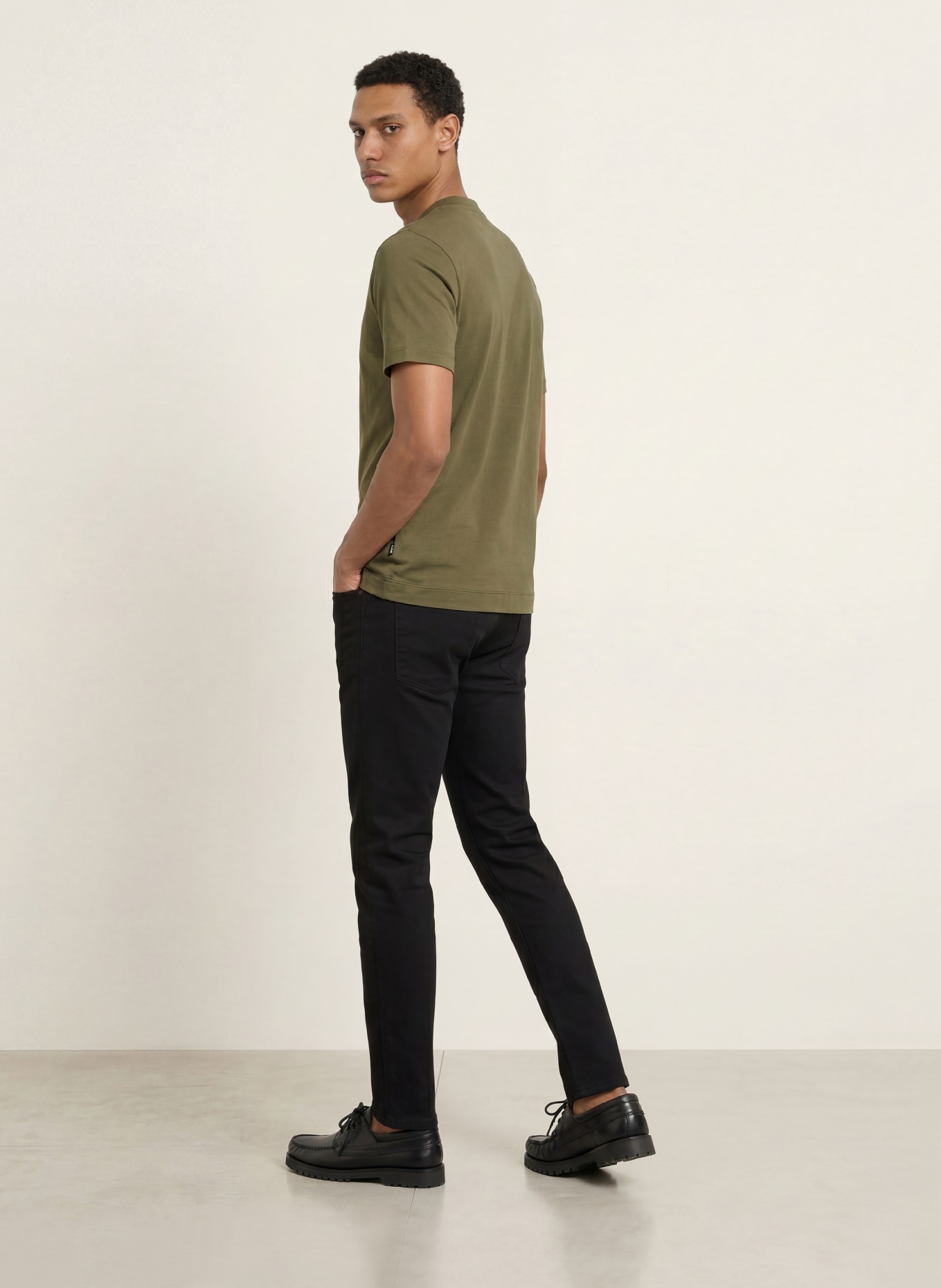 BOSS T-shirt TAUT: VERT