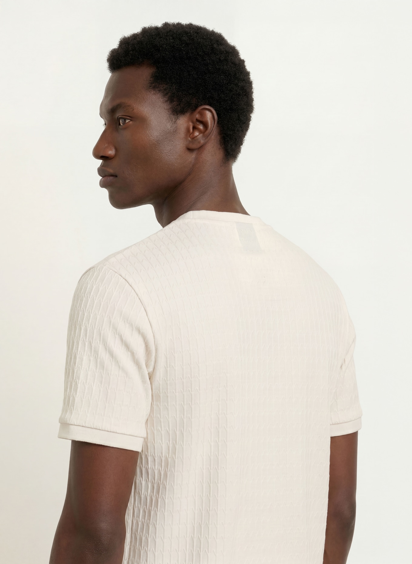 BOSS Tricou THOMPSON: ALB