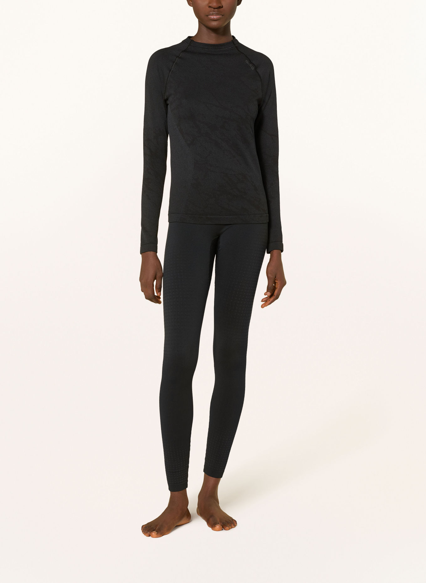 odlo Collant technique PERFORMANCE WARM: NOIR