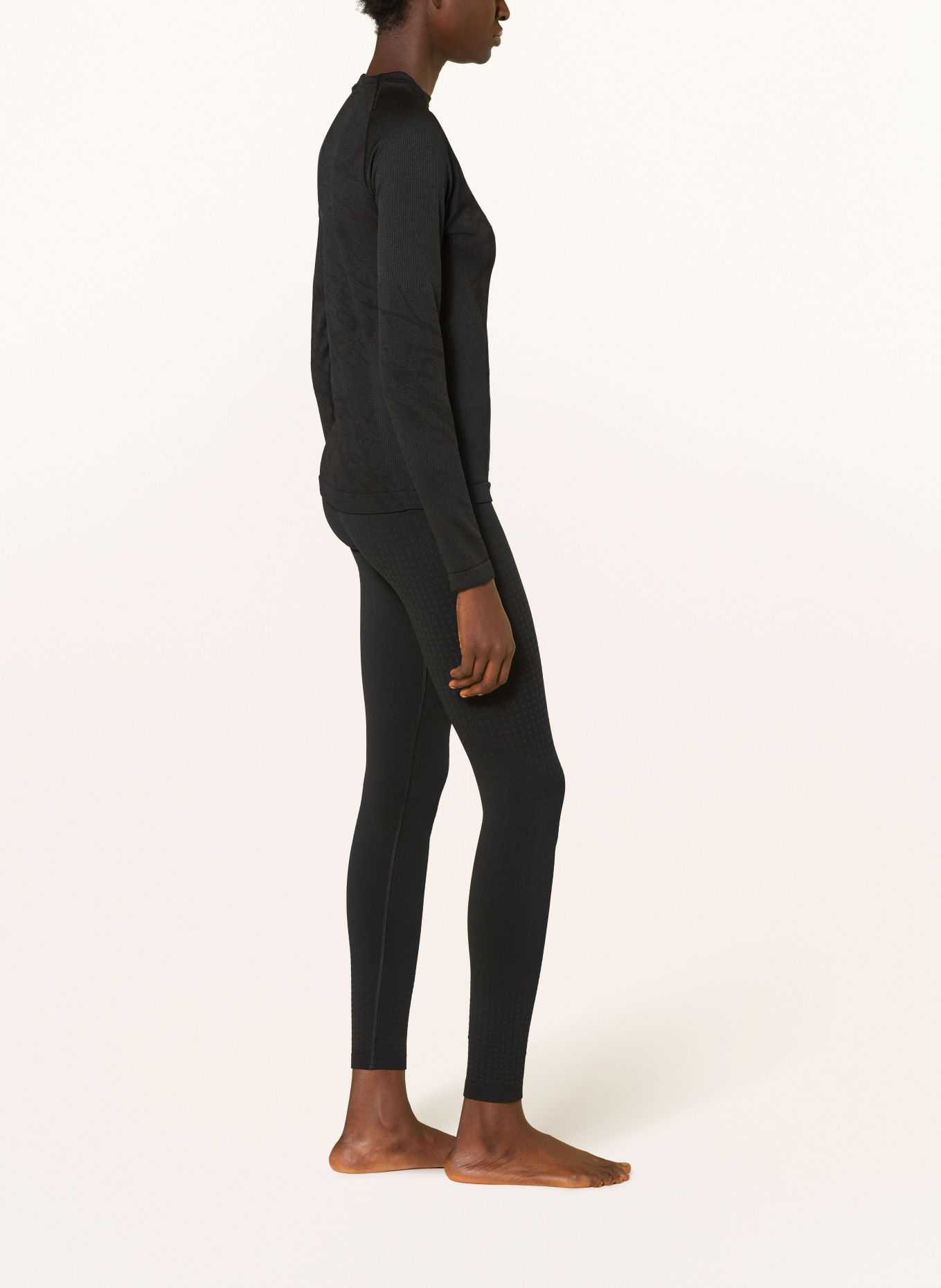 odlo Collant technique PERFORMANCE WARM: NOIR