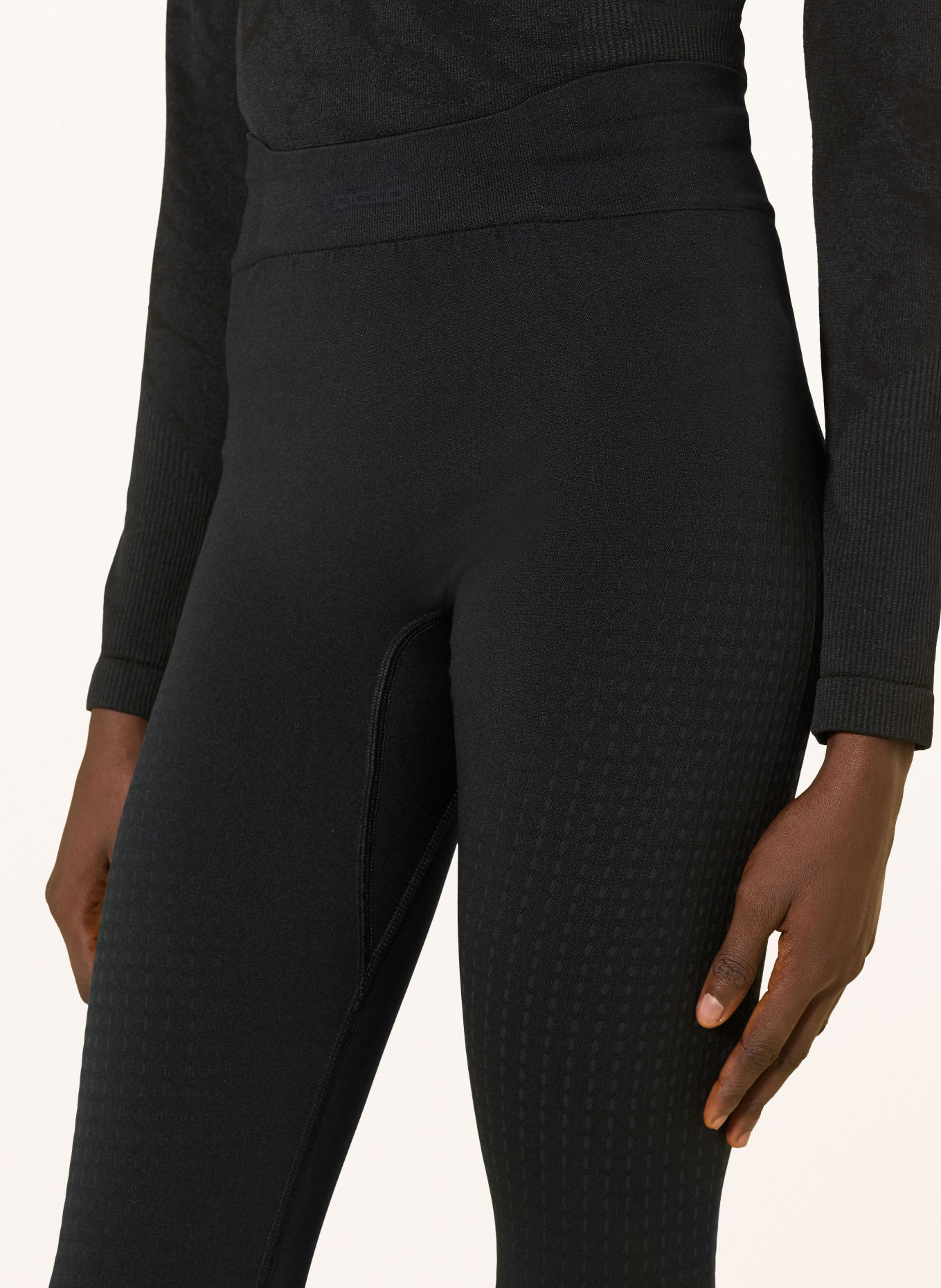 odlo Collant technique PERFORMANCE WARM: NOIR