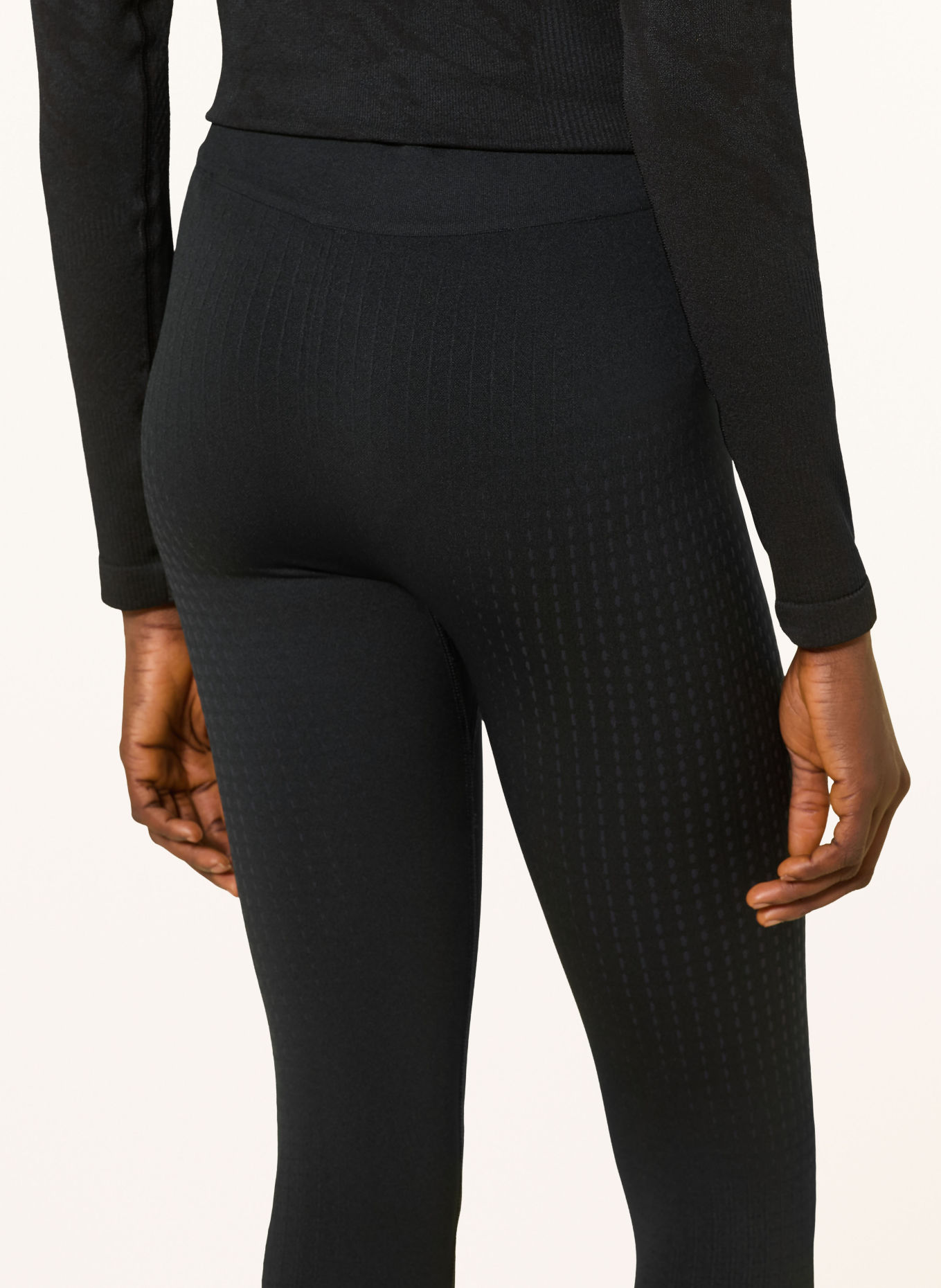 odlo Collant technique PERFORMANCE WARM: NOIR